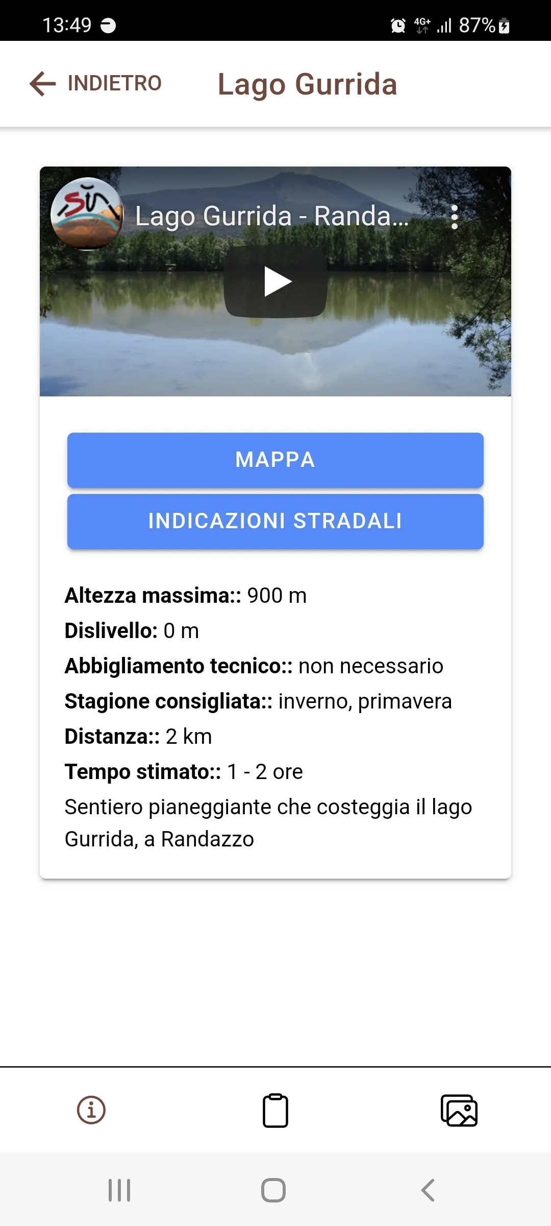 Etna Tracking - Sciara Nera | Indus Appstore | Screenshot