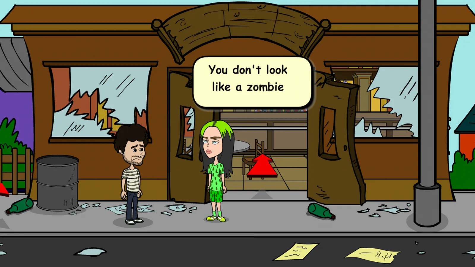 Billie Zombie Attack | Indus Appstore | Screenshot