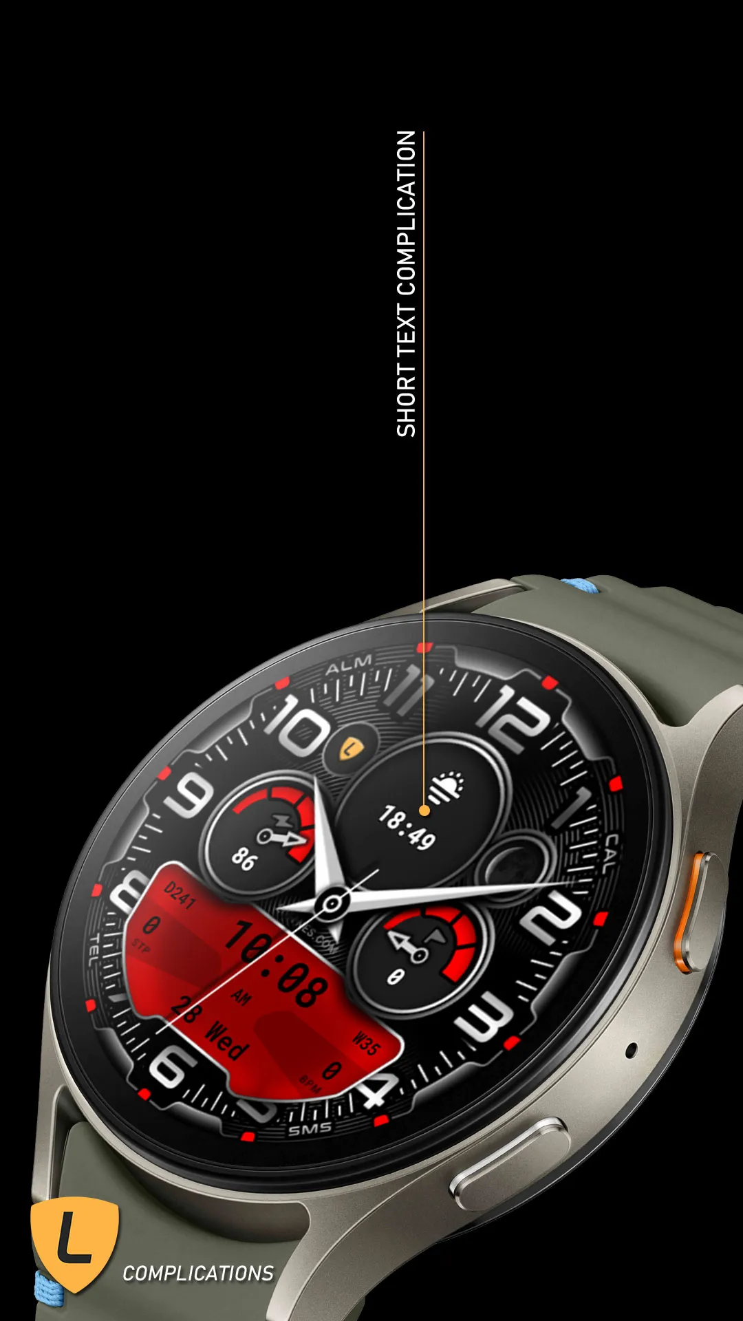 Lihtnes Watch Face 001 | Indus Appstore | Screenshot