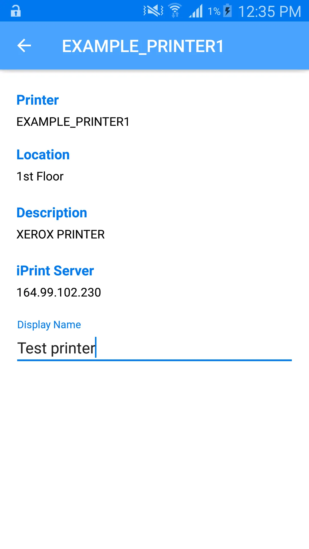 Micro Focus iPrint | Indus Appstore | Screenshot