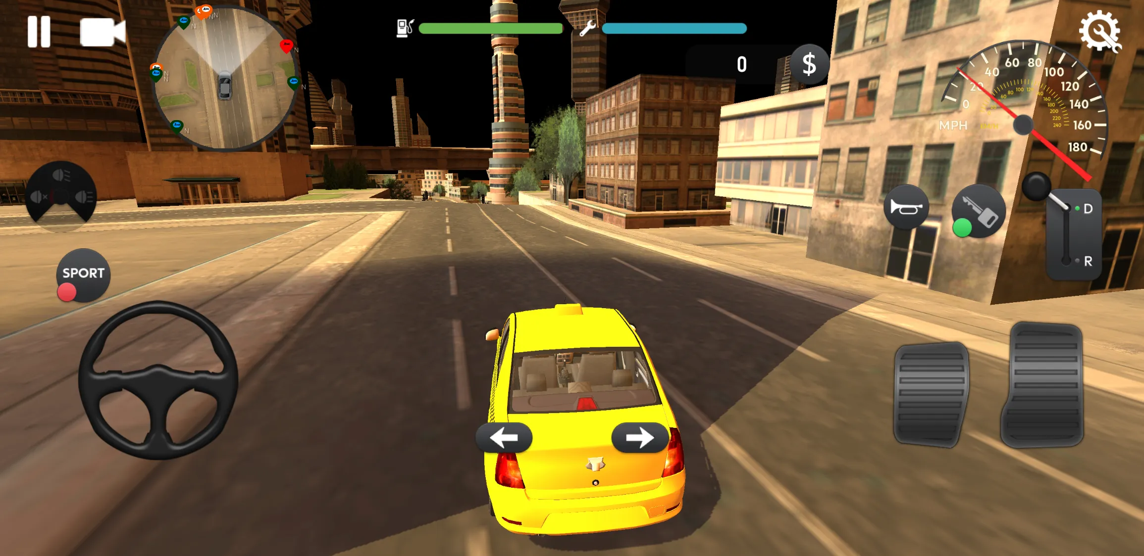 Taxi Driver: City Simulator | Indus Appstore | Screenshot