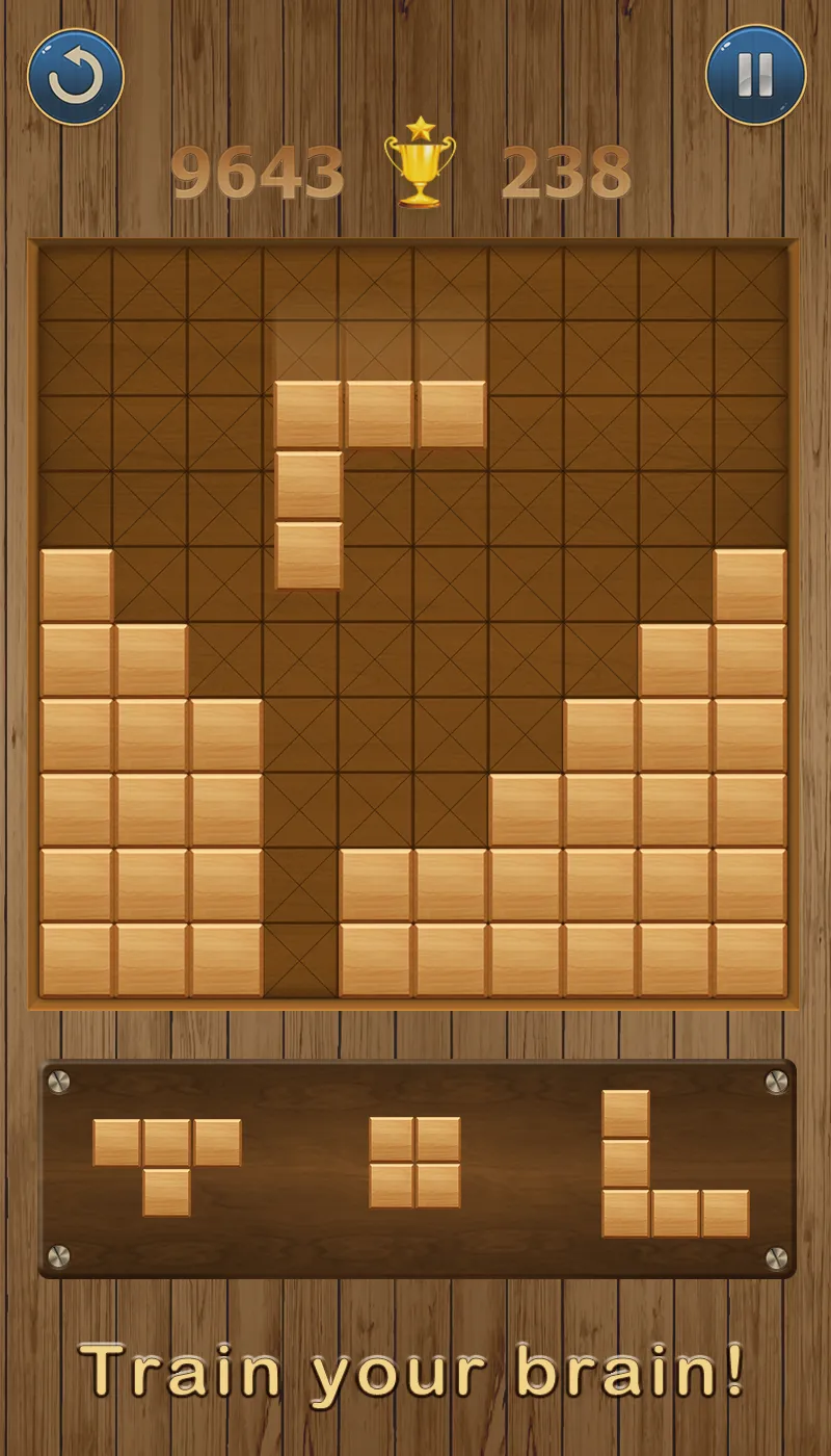 Wood Block Puzzle | Indus Appstore | Screenshot