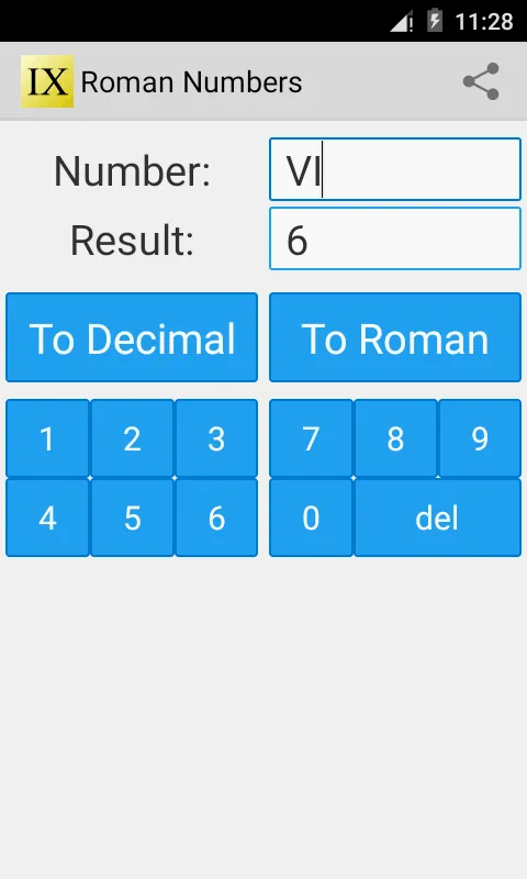 Roman Numbers | Indus Appstore | Screenshot