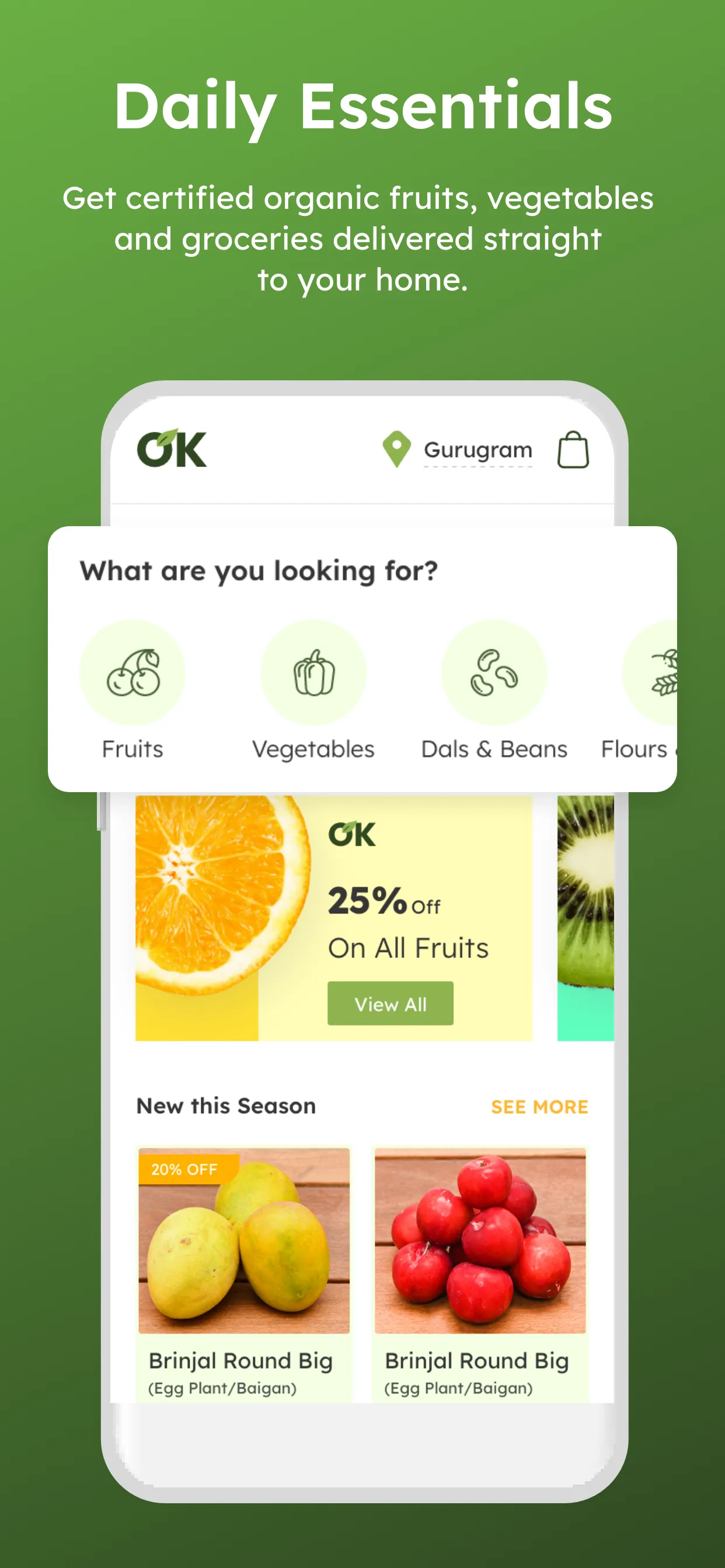 Organic Kitchen | okindia.com | Indus Appstore | Screenshot