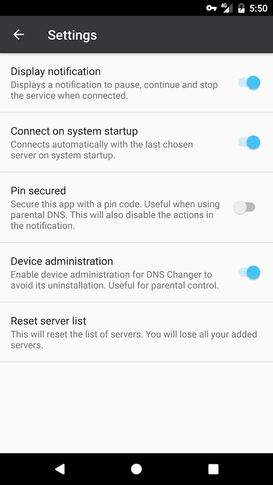 DNS Changer - Lilly | Indus Appstore | Screenshot