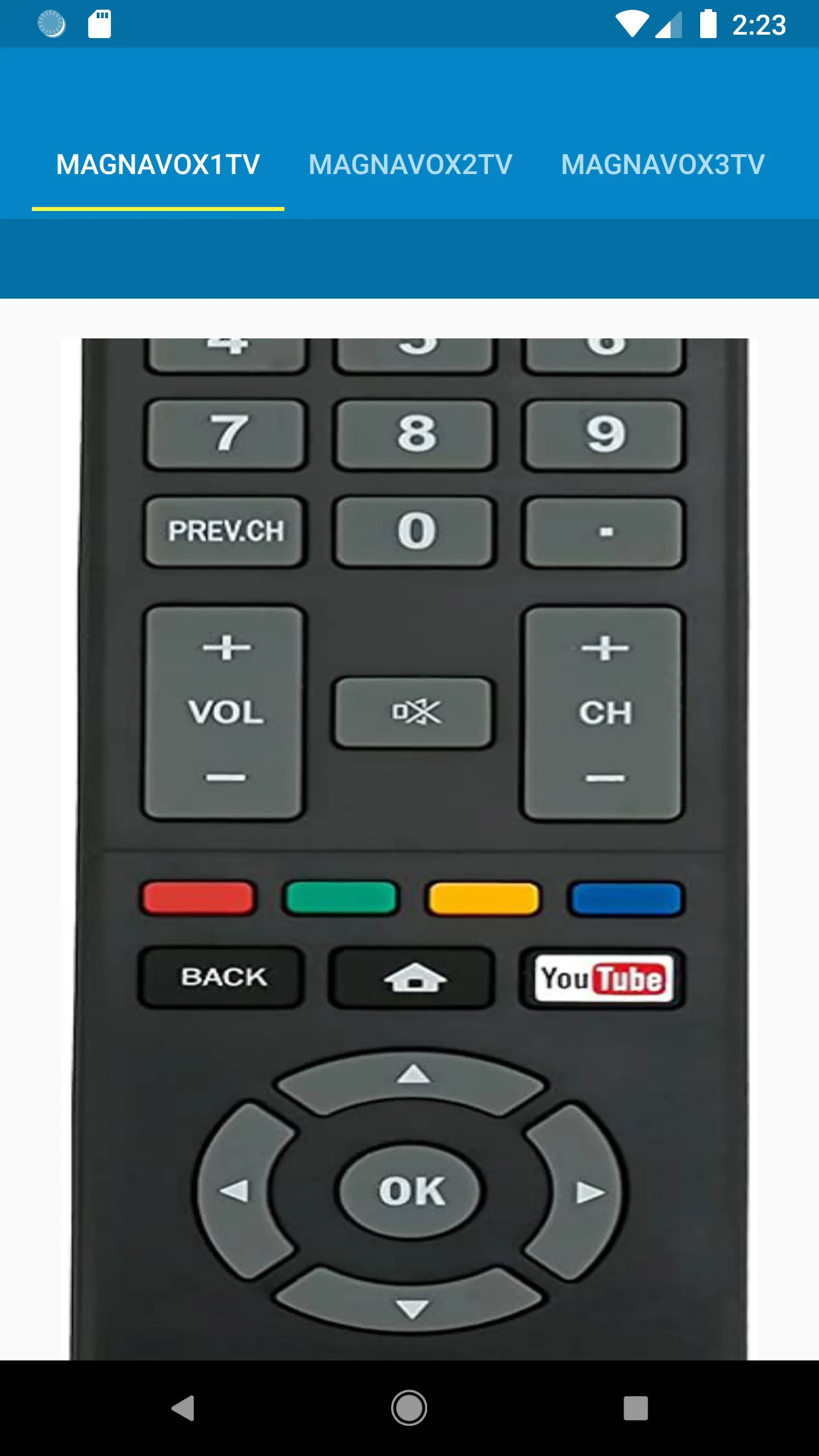 Magnavox TV Remote Control | Indus Appstore | Screenshot