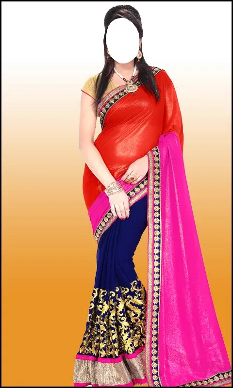 Women Saree Photo Suits | Indus Appstore | Screenshot