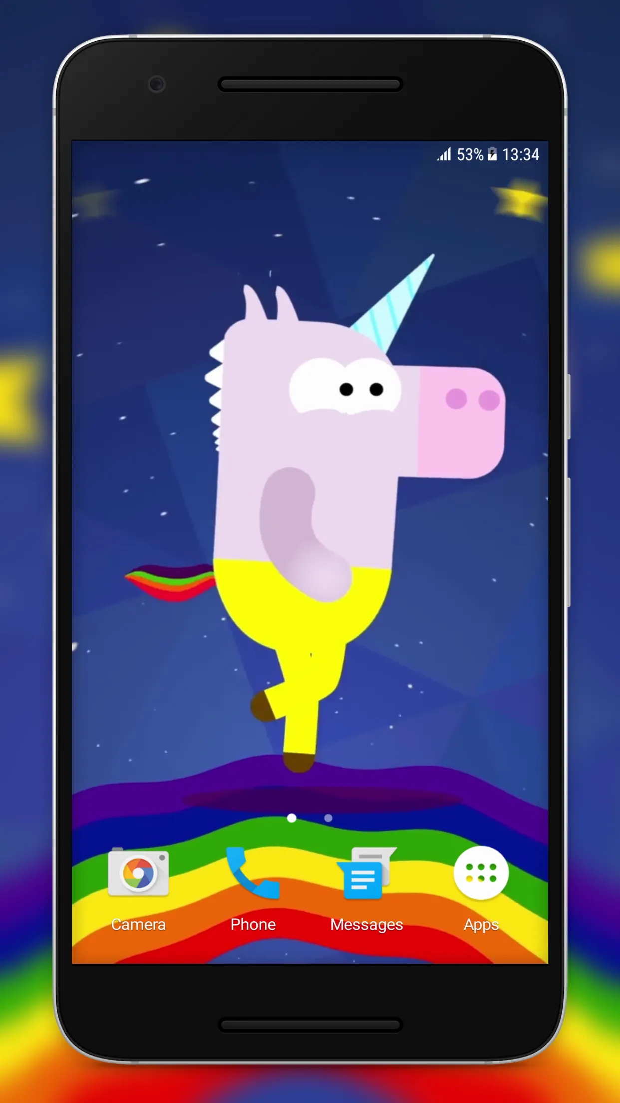 Unicorn Video Live Wallpaper | Indus Appstore | Screenshot