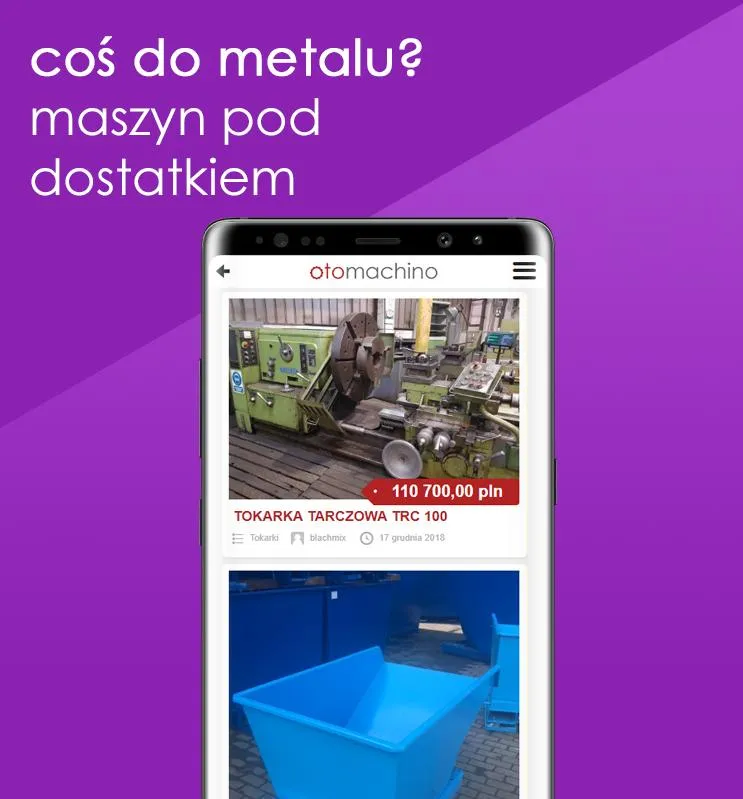 Otomachino - Giełda Maszyn | Indus Appstore | Screenshot