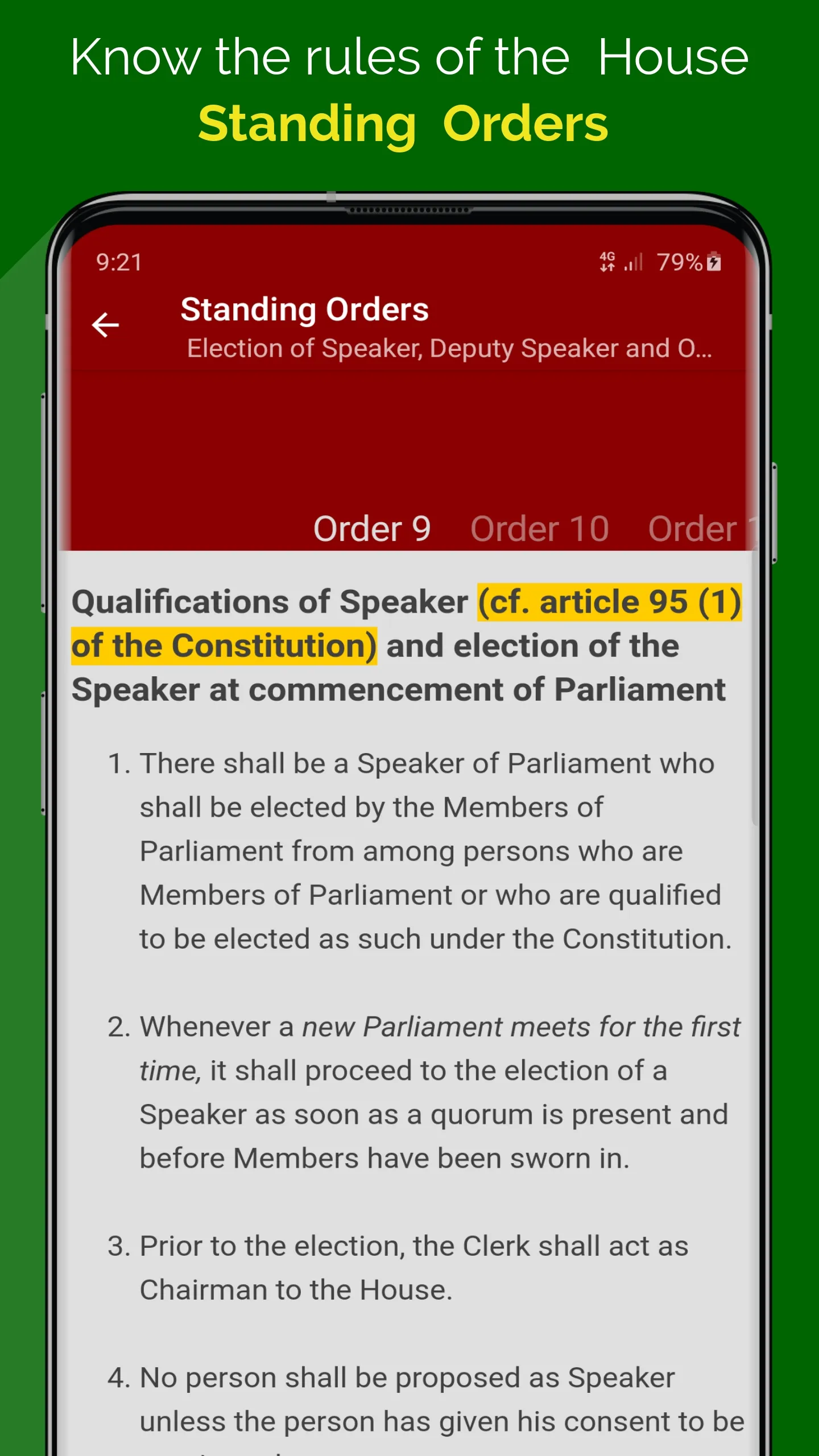 Parliamentary Watch | Indus Appstore | Screenshot