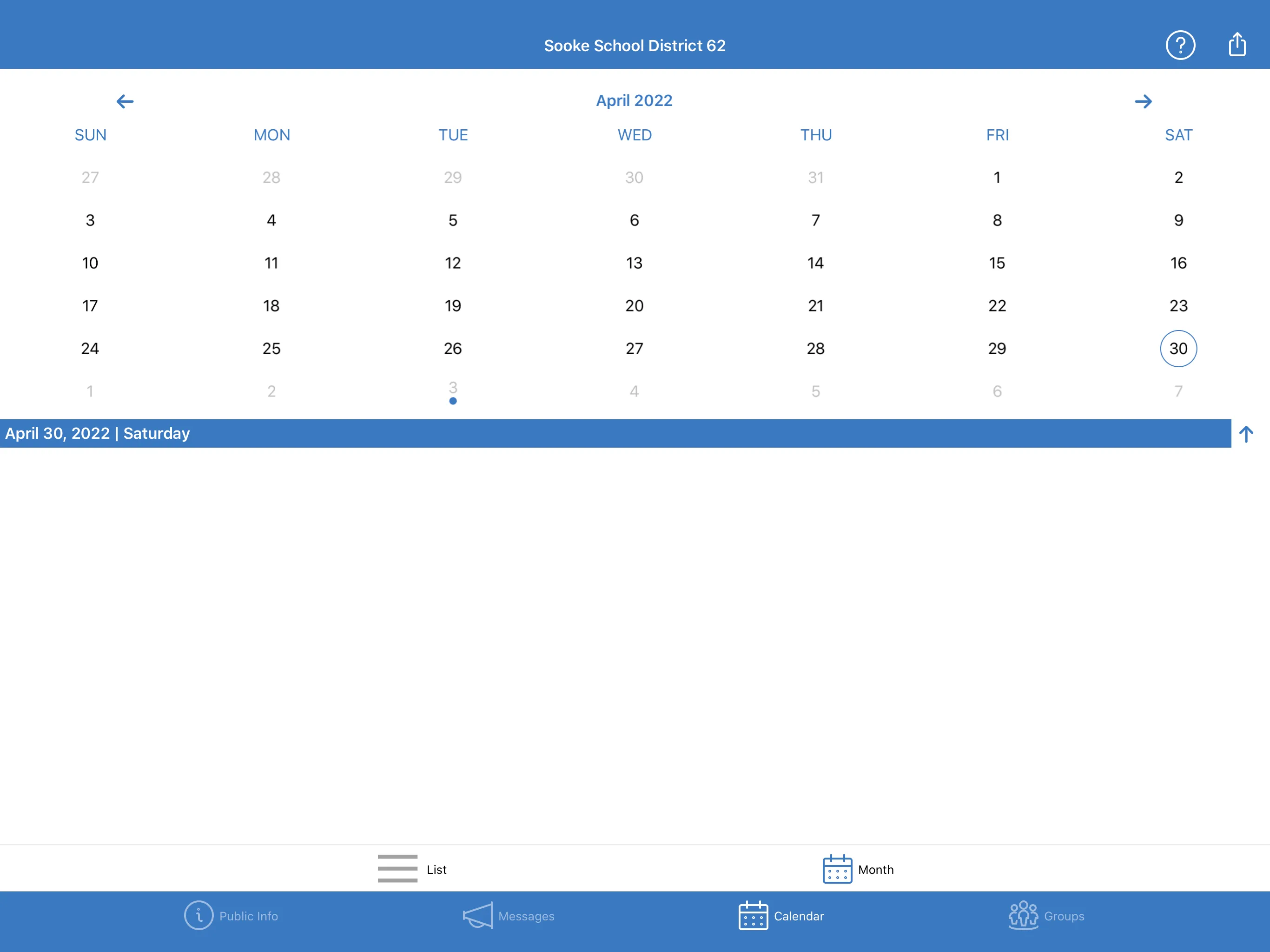 Sooke School District 62 | Indus Appstore | Screenshot