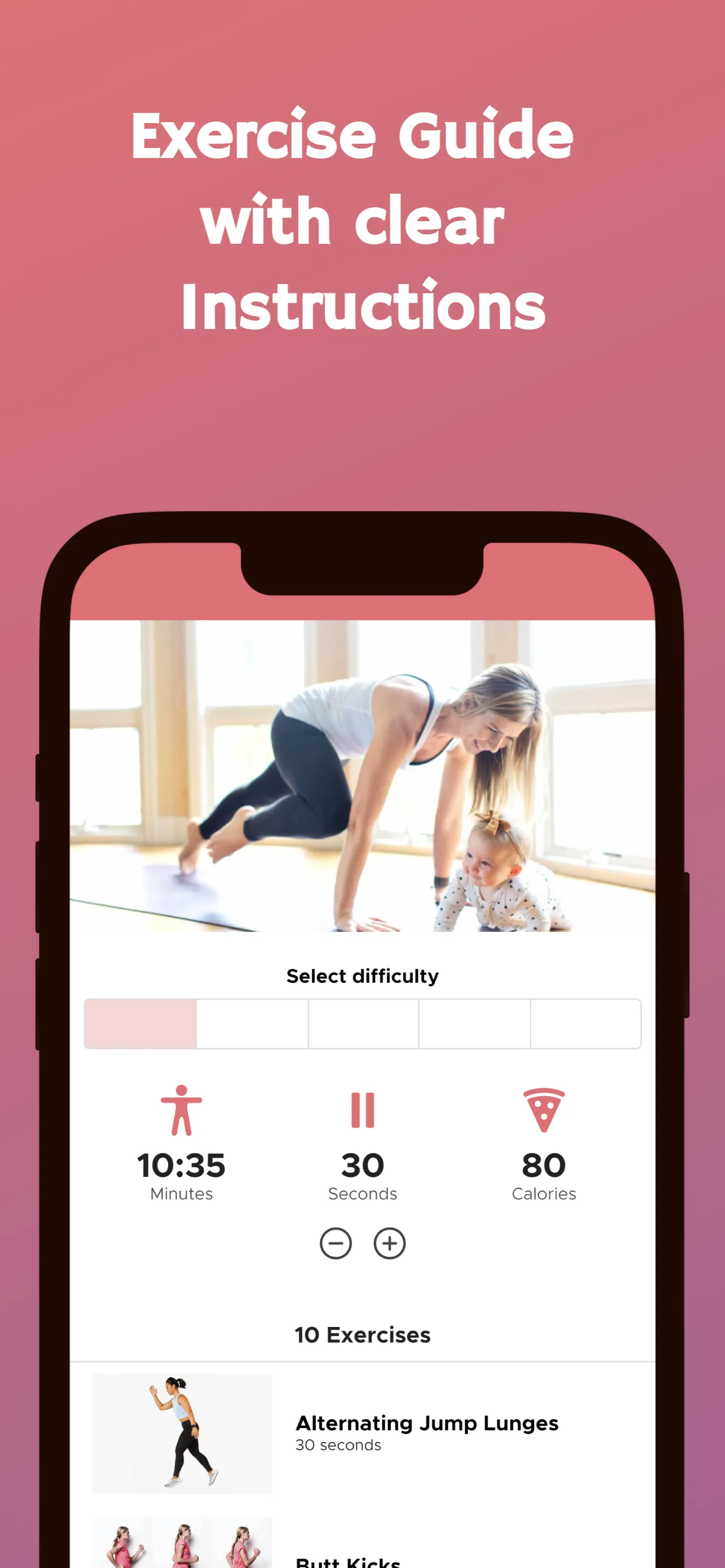 30 Day Fit Mommy Challenge | Indus Appstore | Screenshot