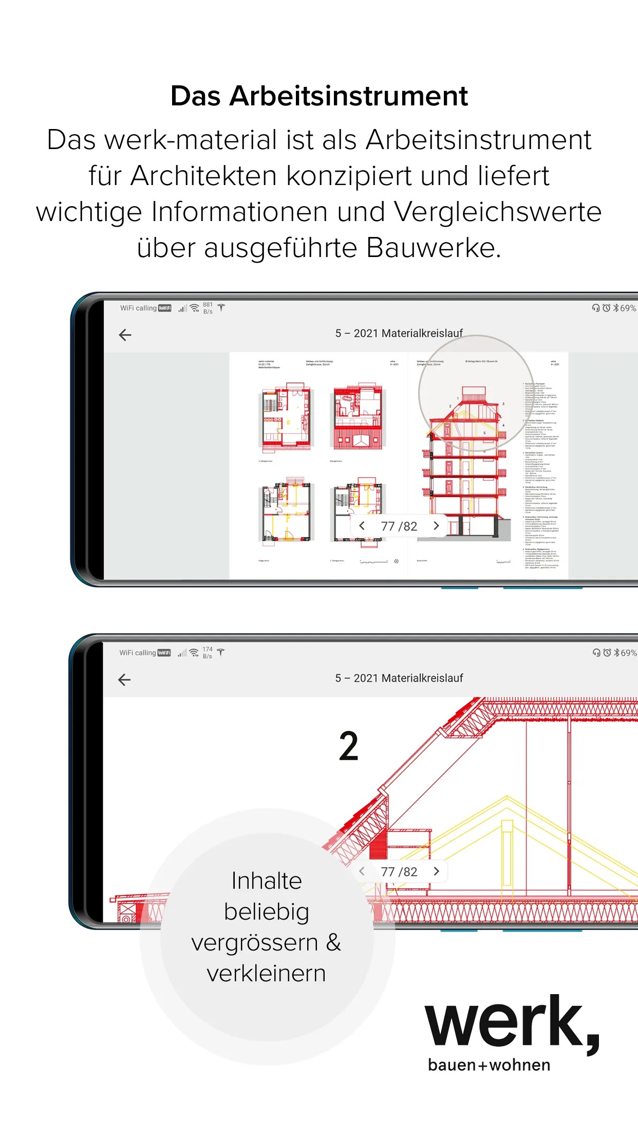 werk, bauen + wohnen | Indus Appstore | Screenshot