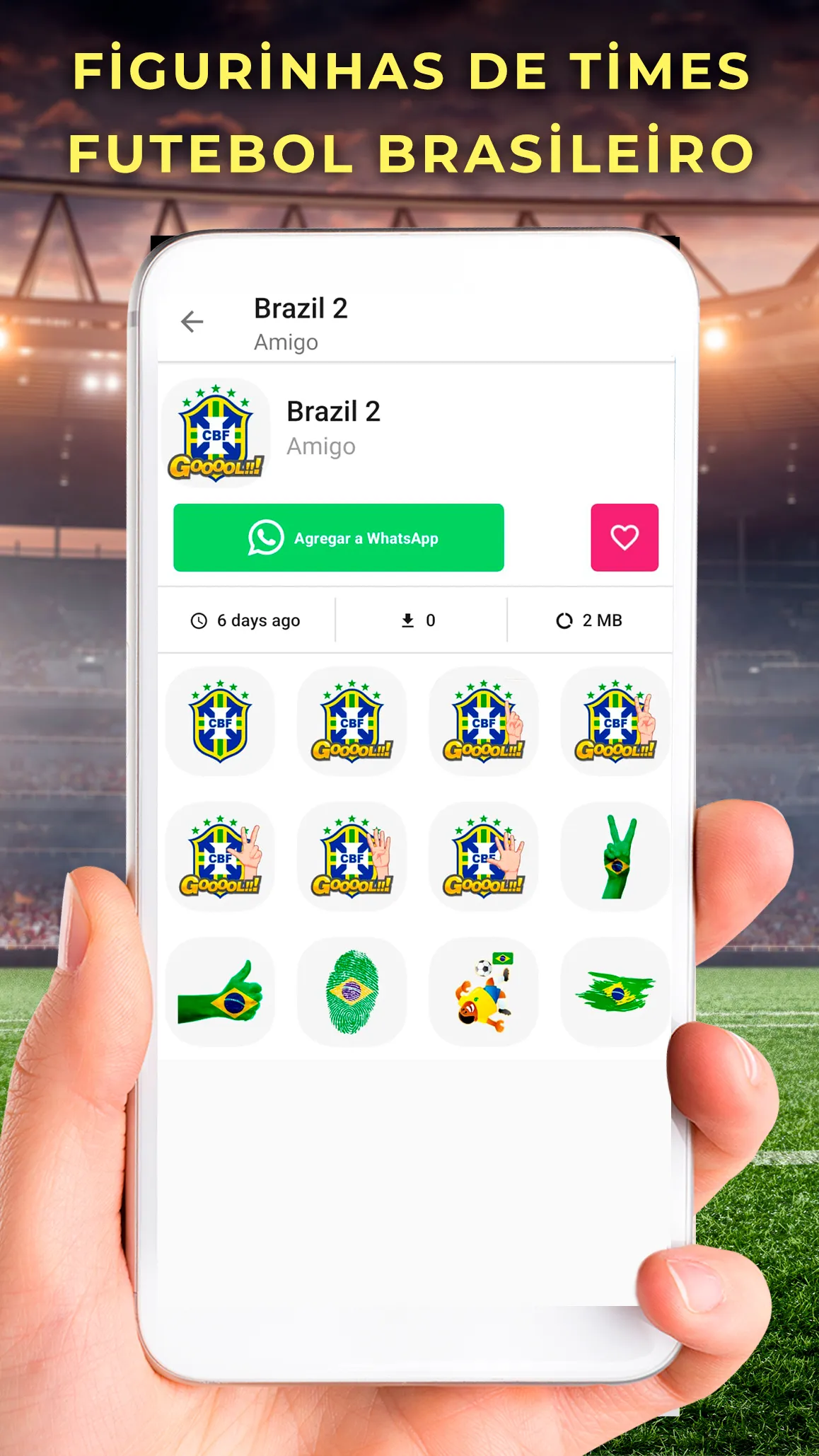 Figurinhas de times de futebol | Indus Appstore | Screenshot