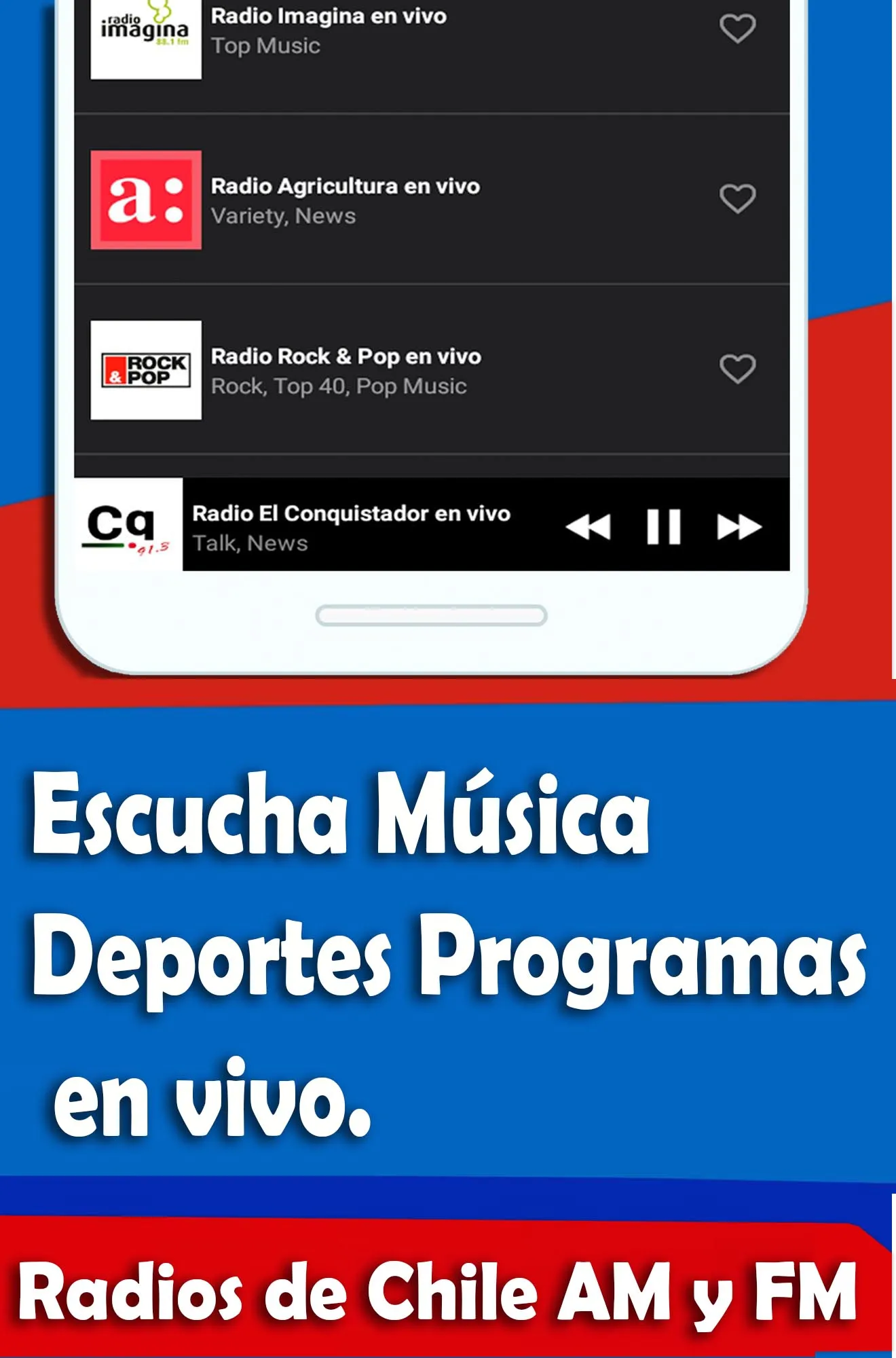 Radio Chile - AM FM Online | Indus Appstore | Screenshot