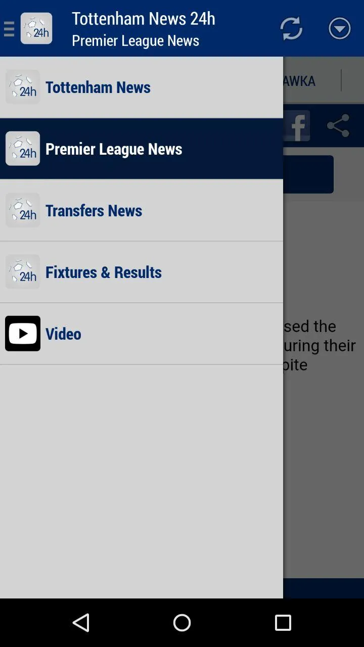 24h News for Tottenham | Indus Appstore | Screenshot