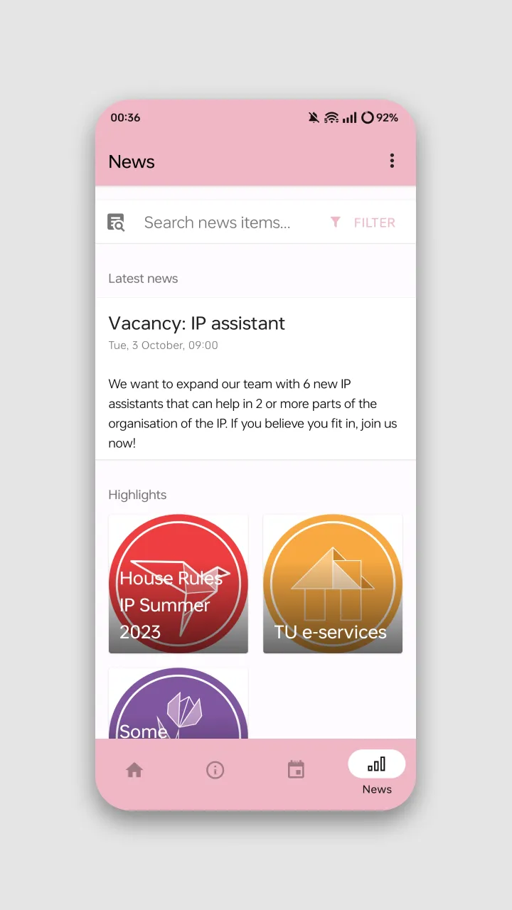 IP TU Delft | Indus Appstore | Screenshot