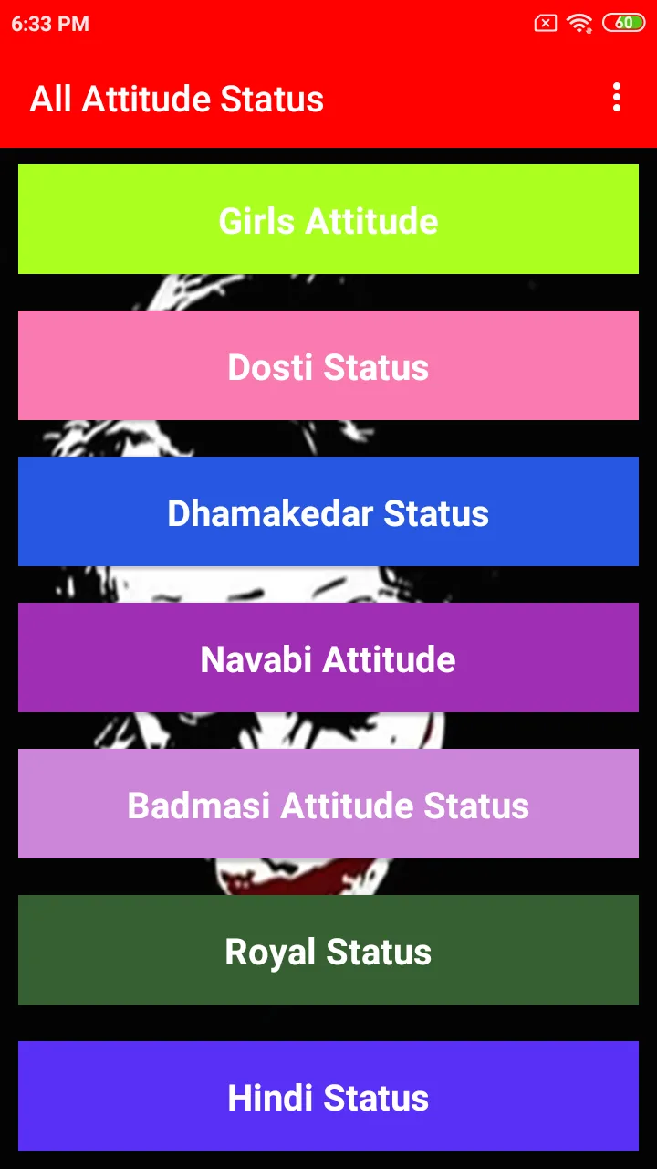 Attitude Status and shayari | Indus Appstore | Screenshot