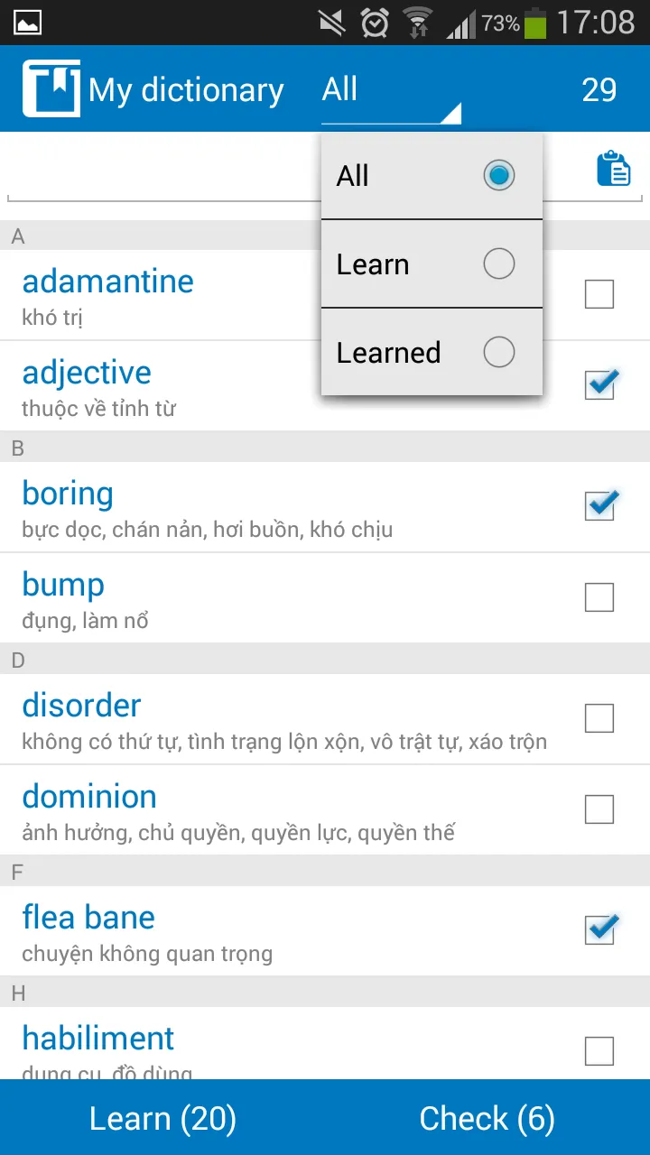 Vietnamese -English dictionary | Indus Appstore | Screenshot