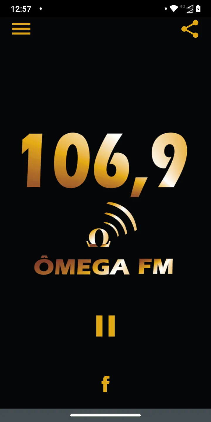 106.9 Ômega FM | Indus Appstore | Screenshot