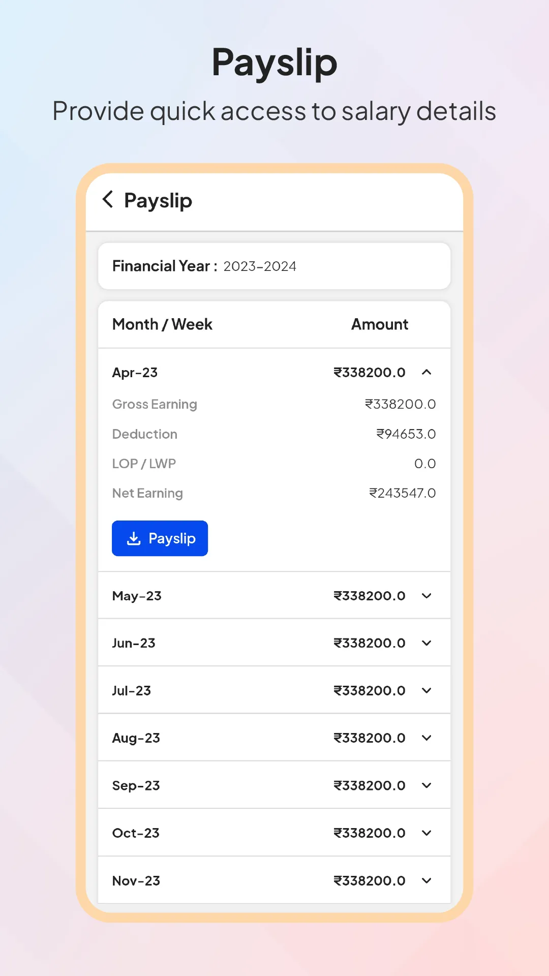 FactoHR Employee App | Indus Appstore | Screenshot