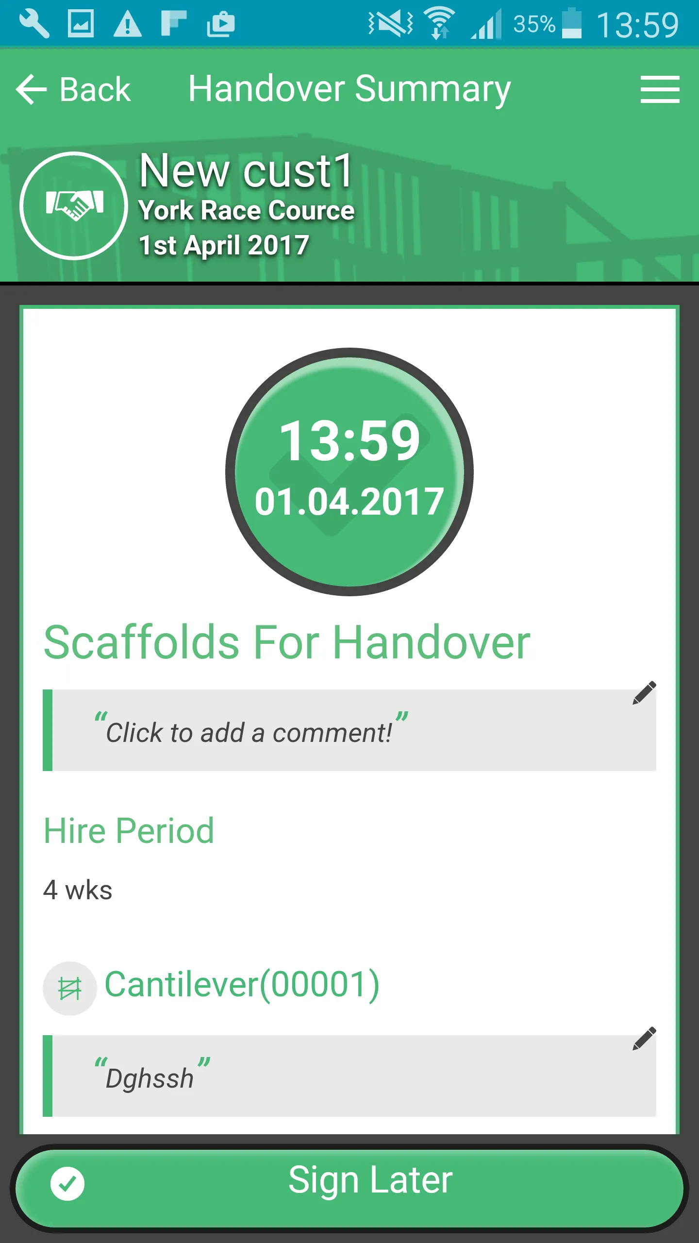 SMART Handover | Indus Appstore | Screenshot