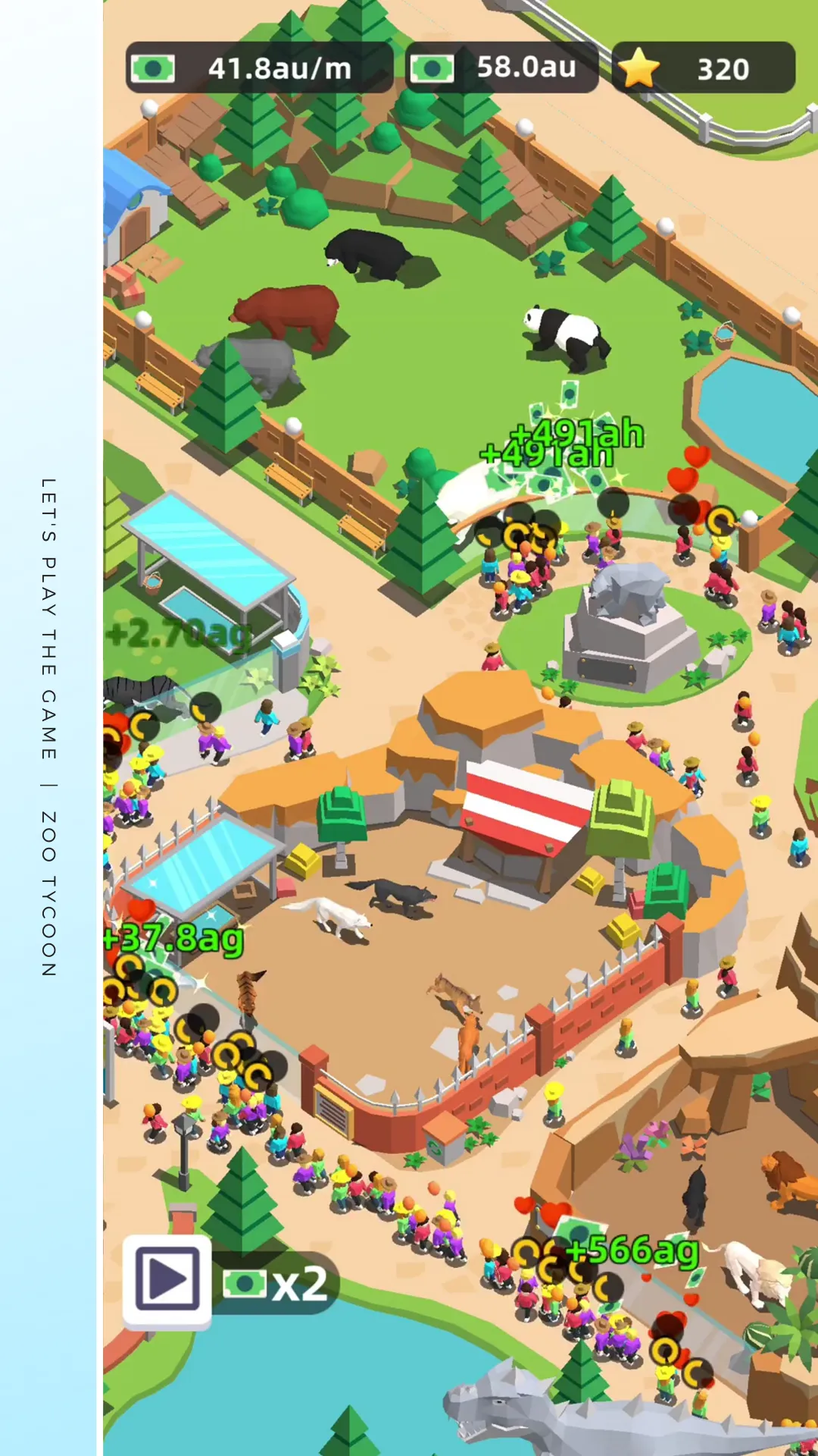Zoo Tycoon - Idle Simulator | Indus Appstore | Screenshot