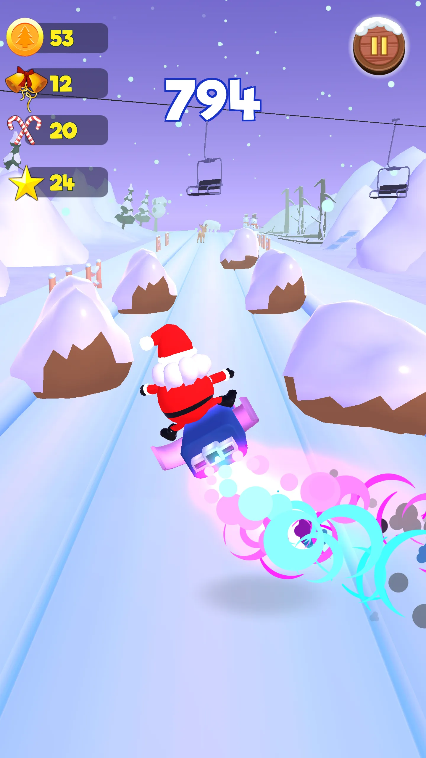 Santa Christmas Runner Game | Indus Appstore | Screenshot