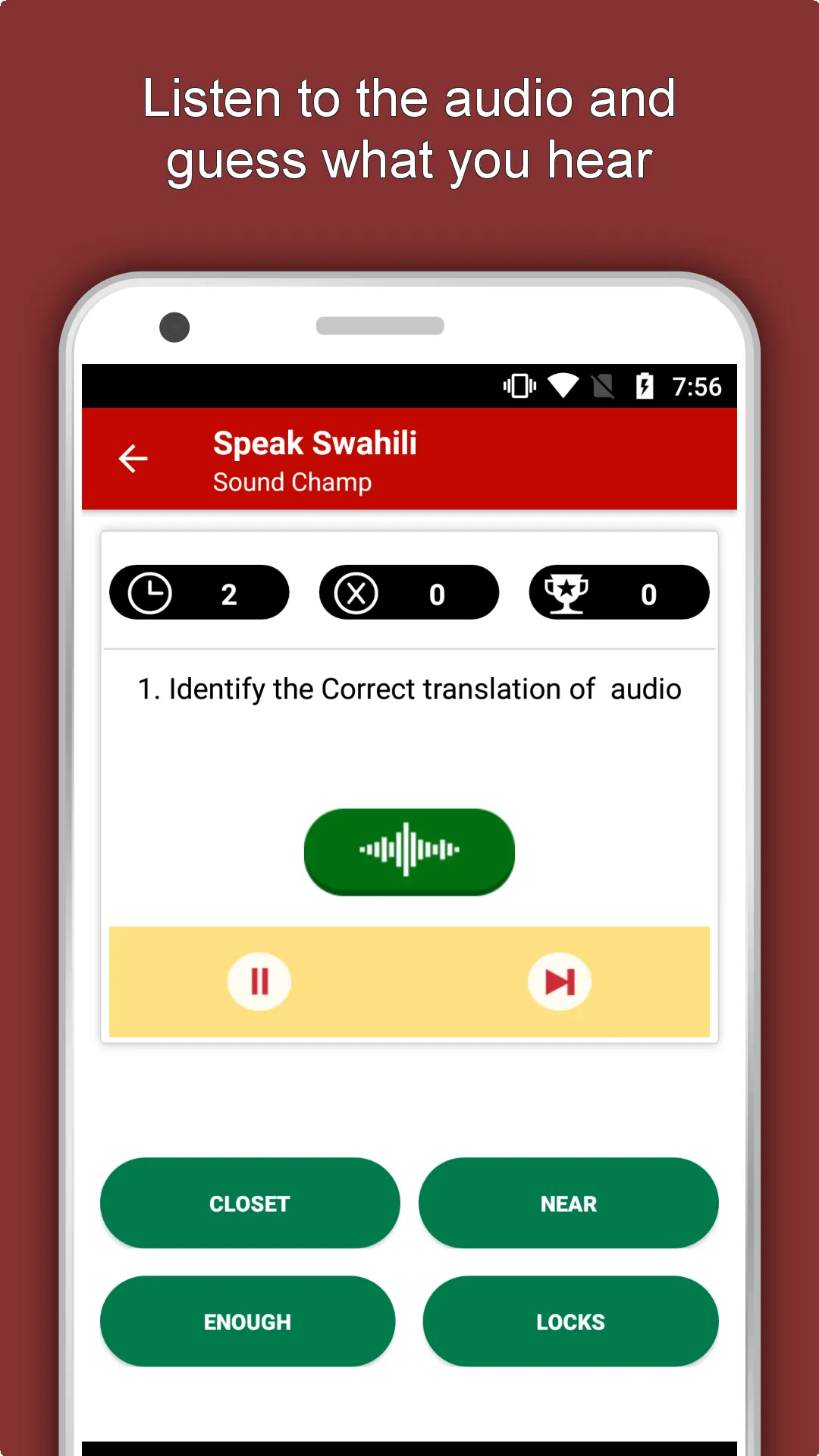 Speak Swahili : Learn Swahili  | Indus Appstore | Screenshot