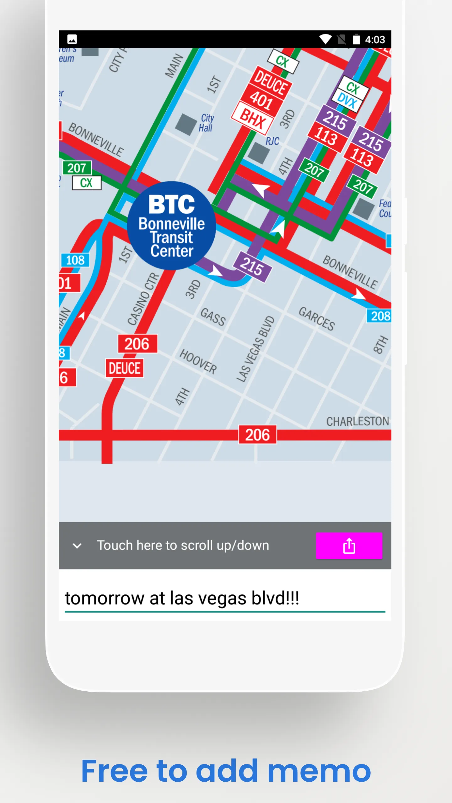 Las Vegas Travel Map Offline | Indus Appstore | Screenshot