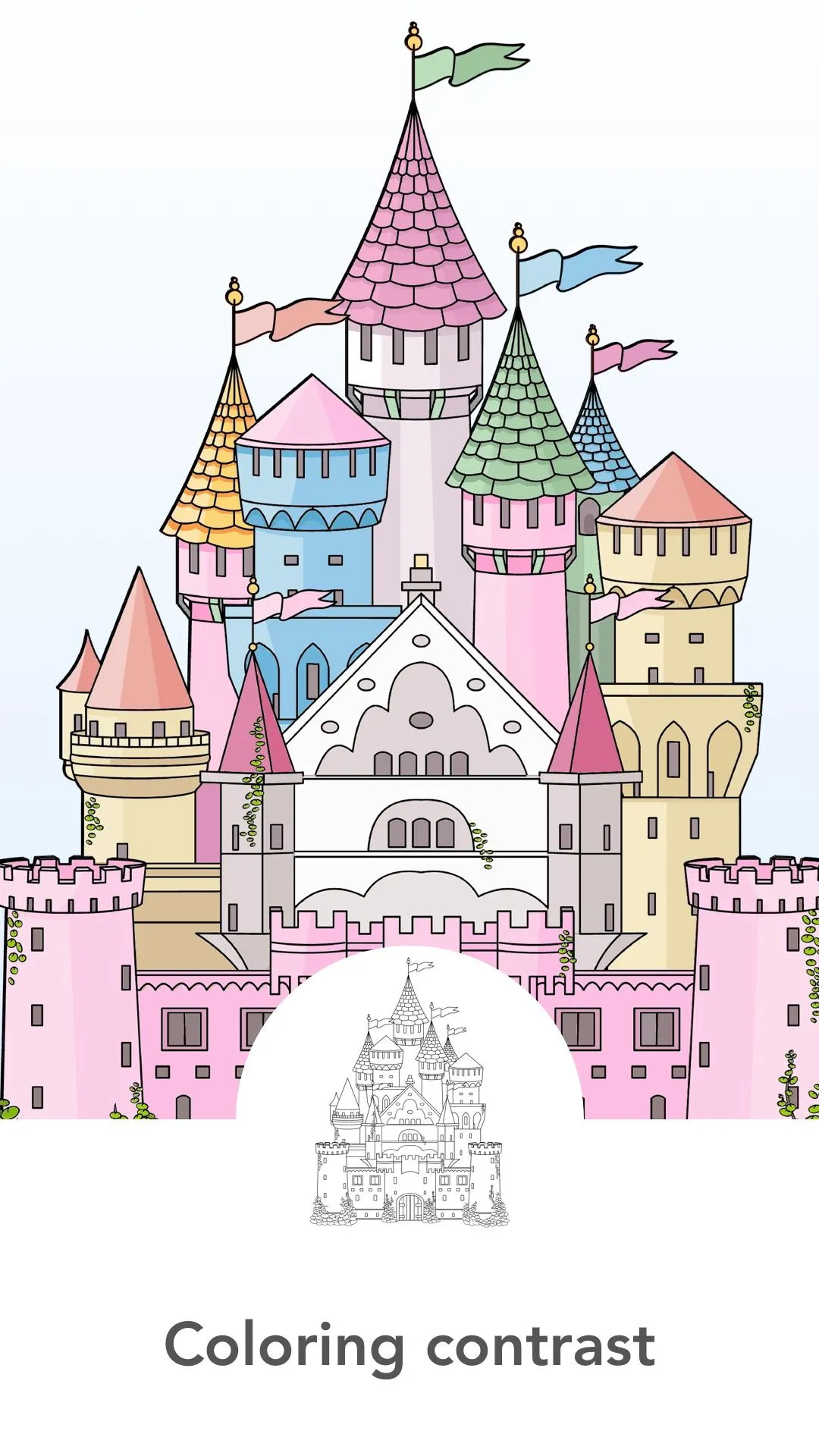 Princess Coloring Books | Indus Appstore | Screenshot