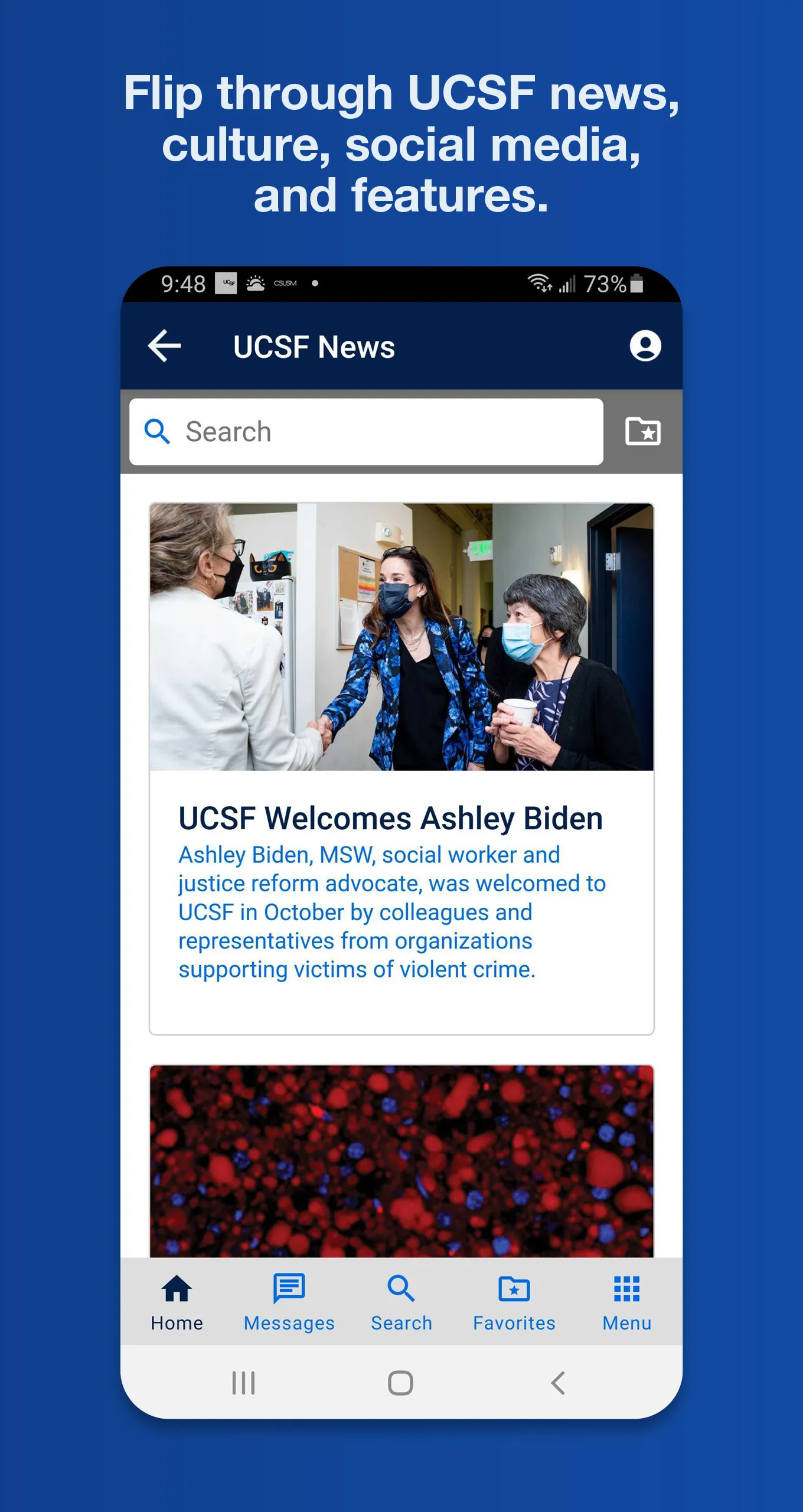 UCSF Mobile | Indus Appstore | Screenshot