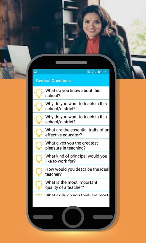 Teacher Interview Guide | Indus Appstore | Screenshot