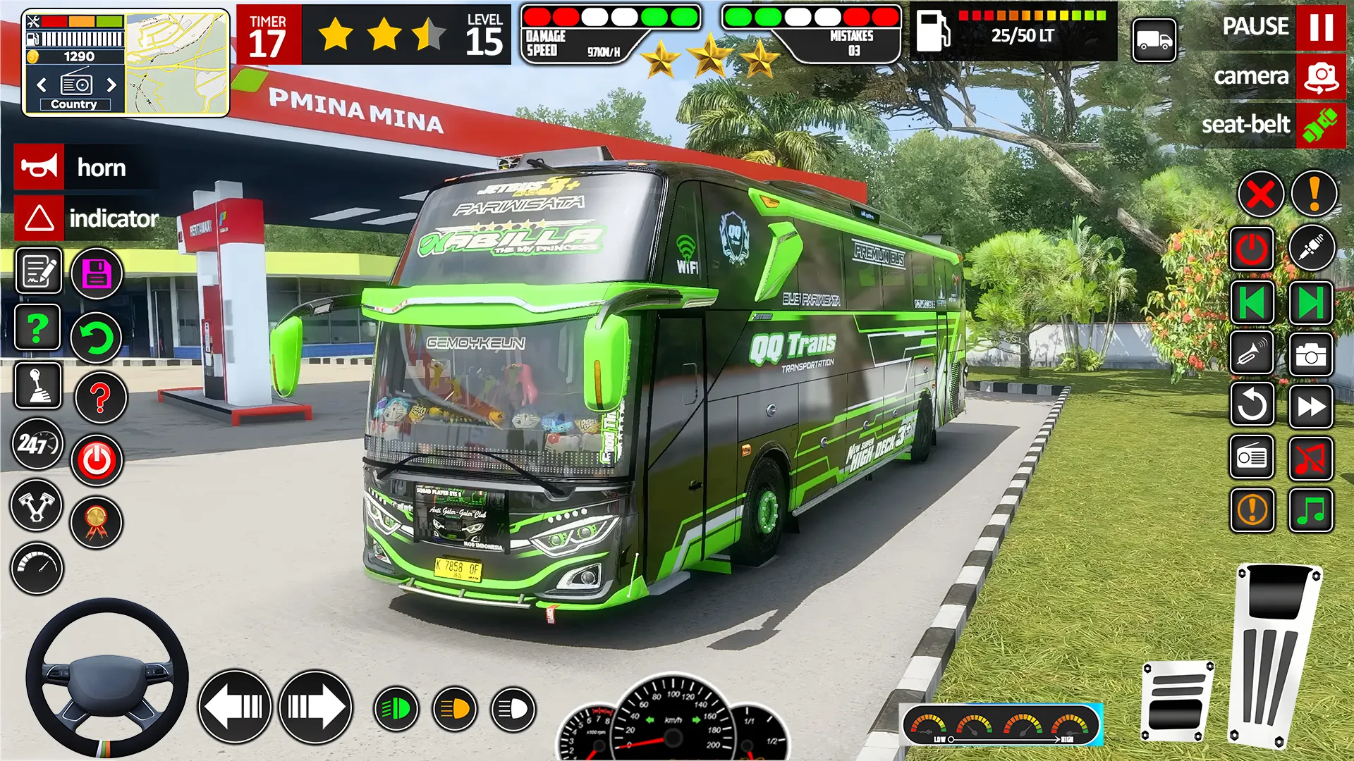 Bus Driving Passenger Bus Game | Indus Appstore | Screenshot