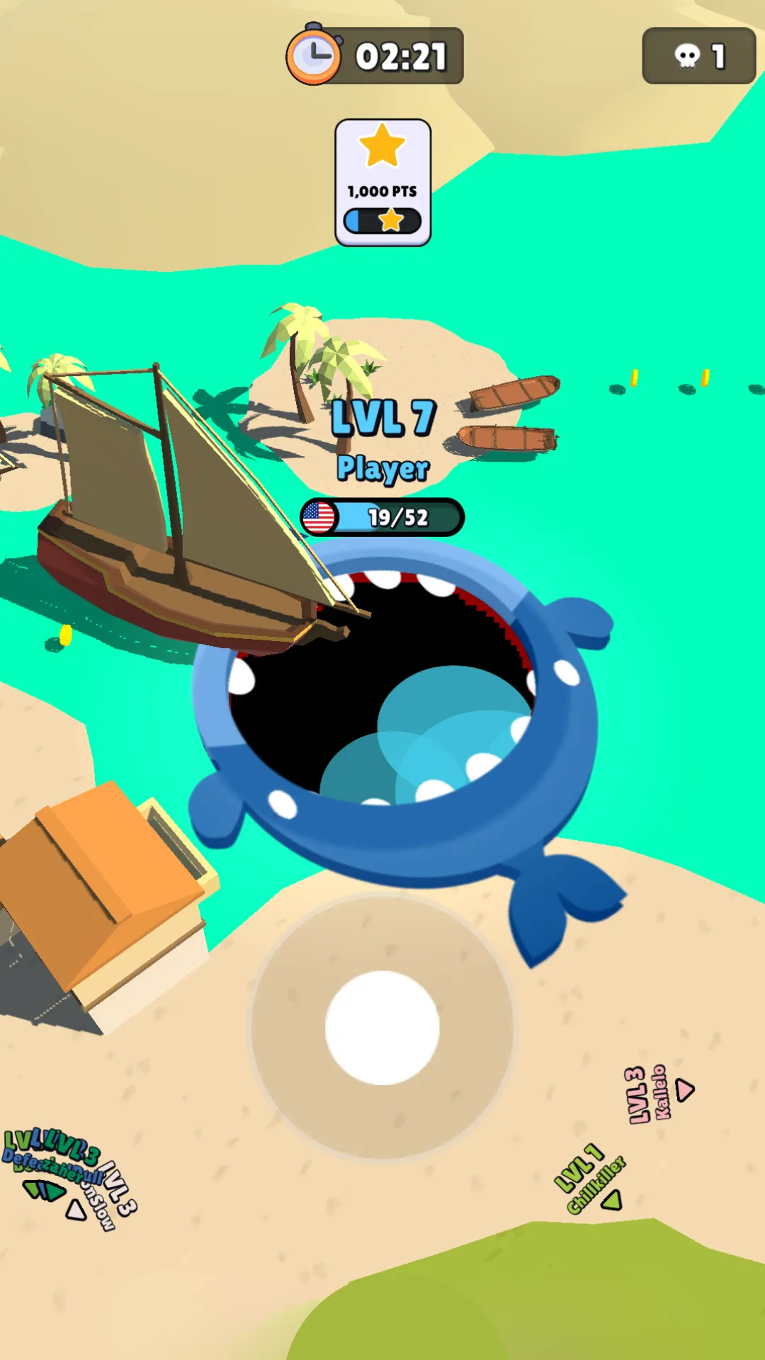 Black Hole: Eat the world! | Indus Appstore | Screenshot