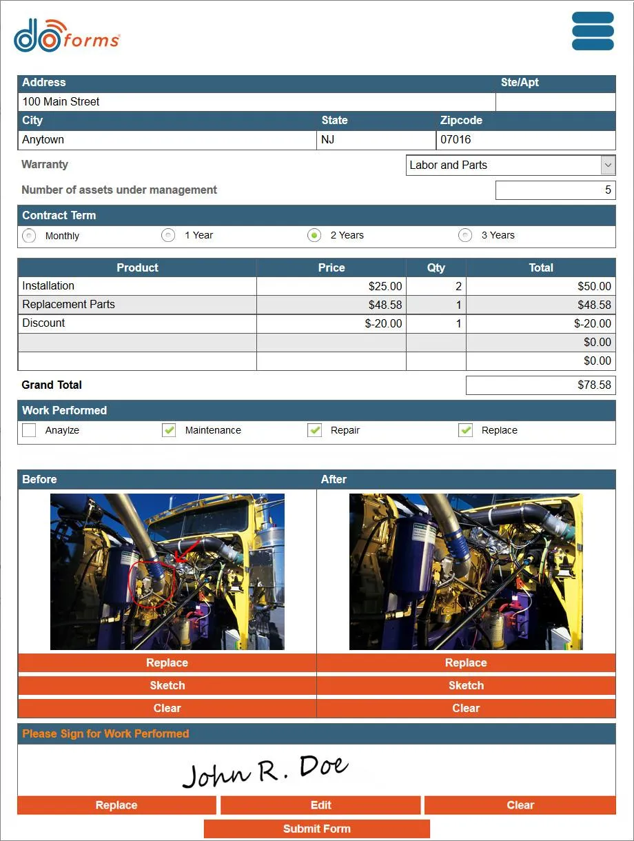 doForms Mobile Data Platform | Indus Appstore | Screenshot