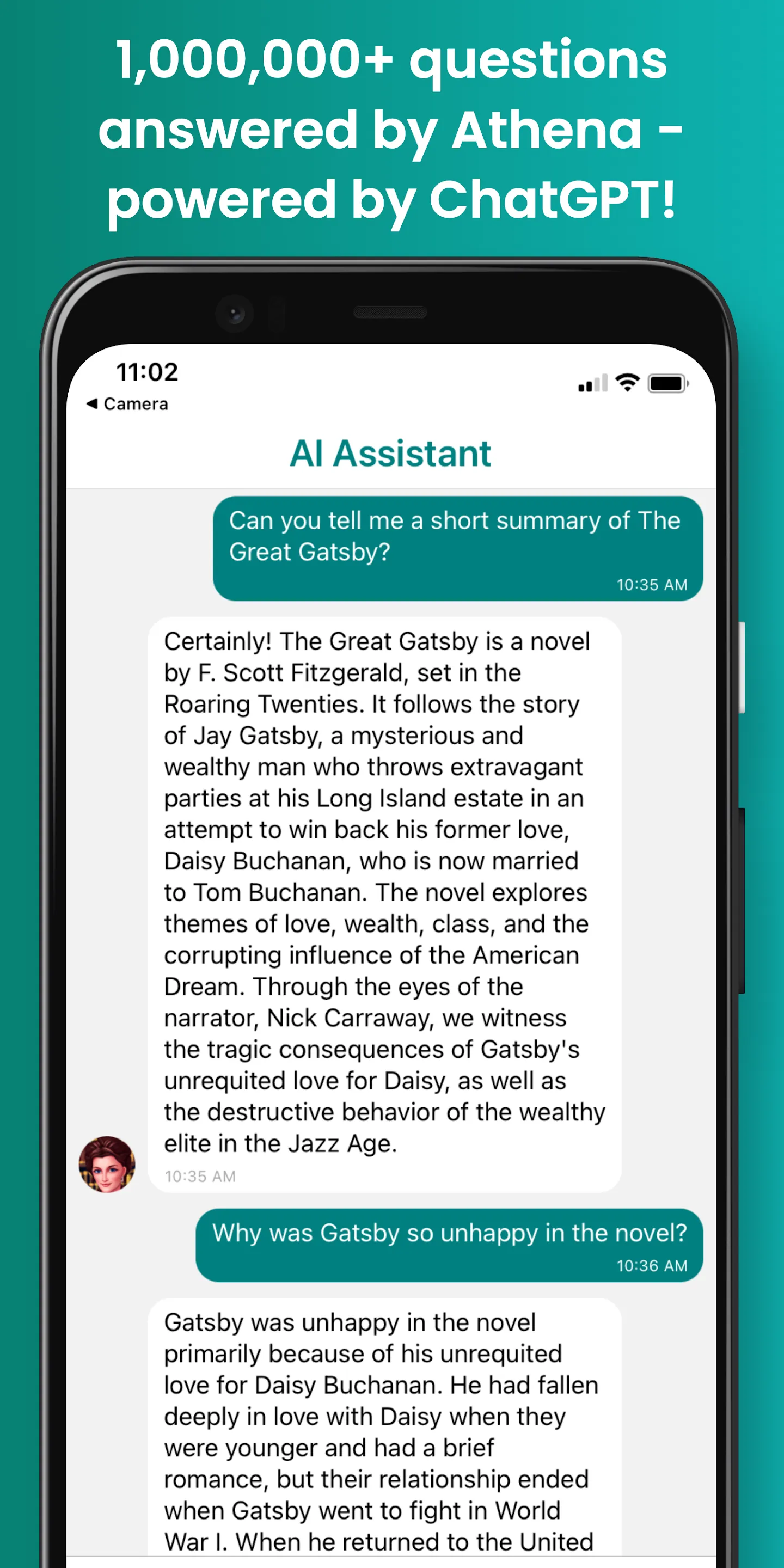 Athena AI Life AdvisorGPT | Indus Appstore | Screenshot