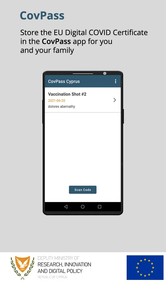 CovPass Cyprus | Indus Appstore | Screenshot