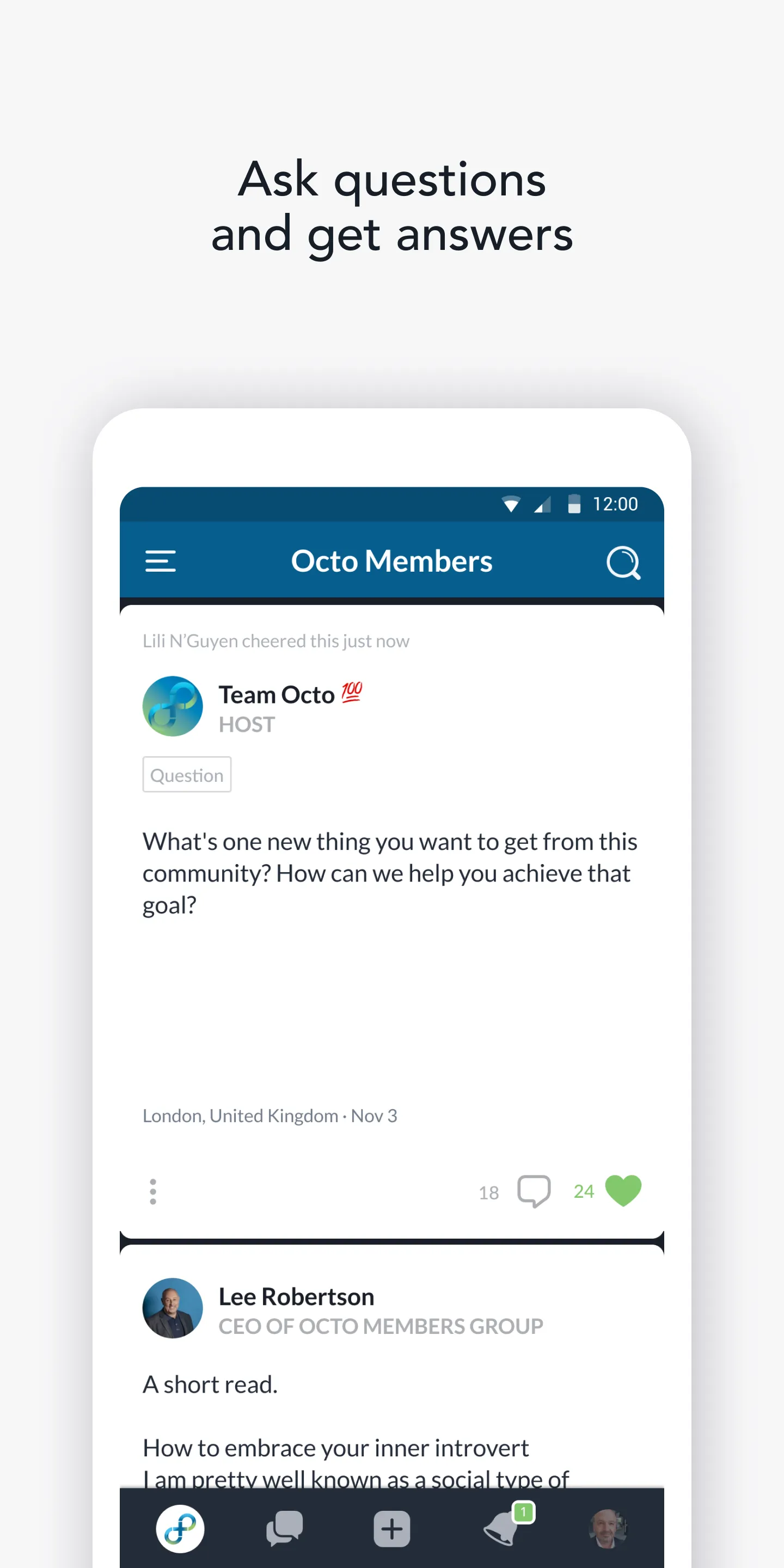 Octo Members | Indus Appstore | Screenshot