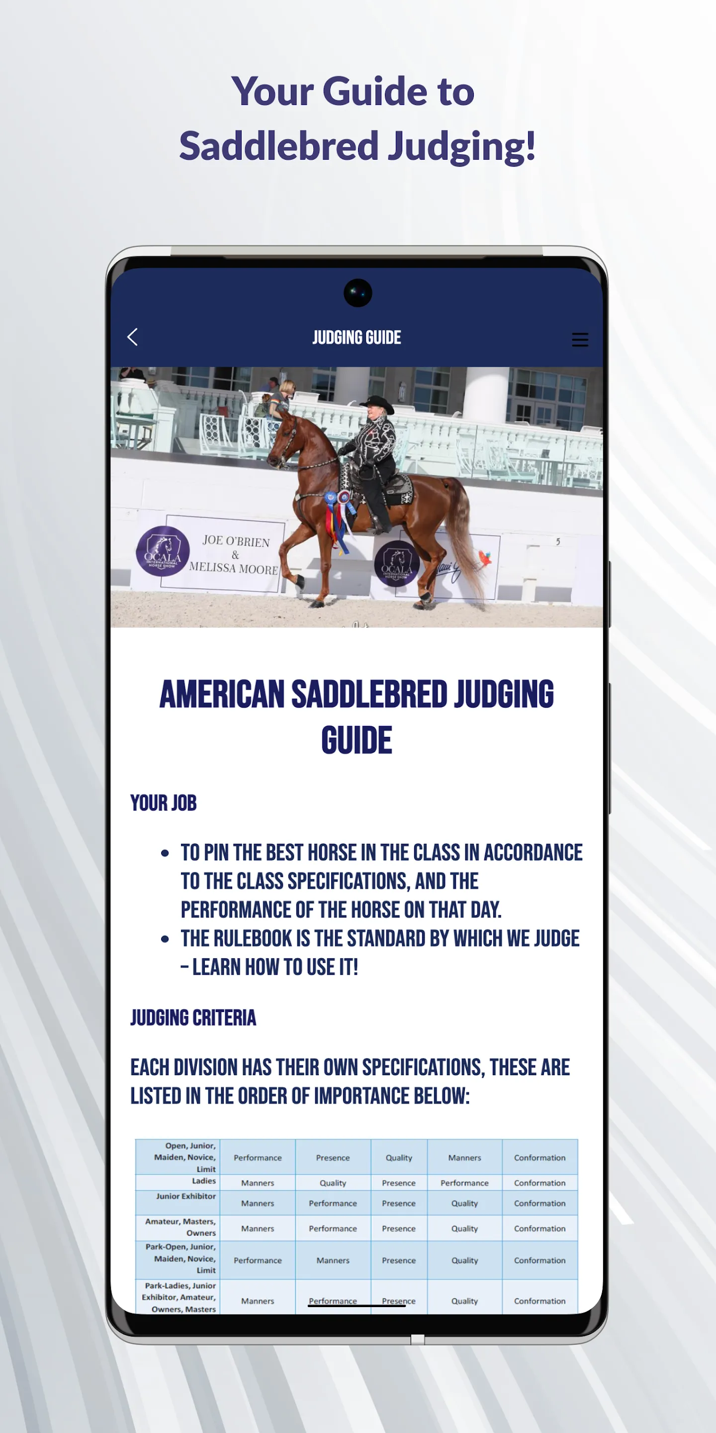 American Saddlebred | Indus Appstore | Screenshot