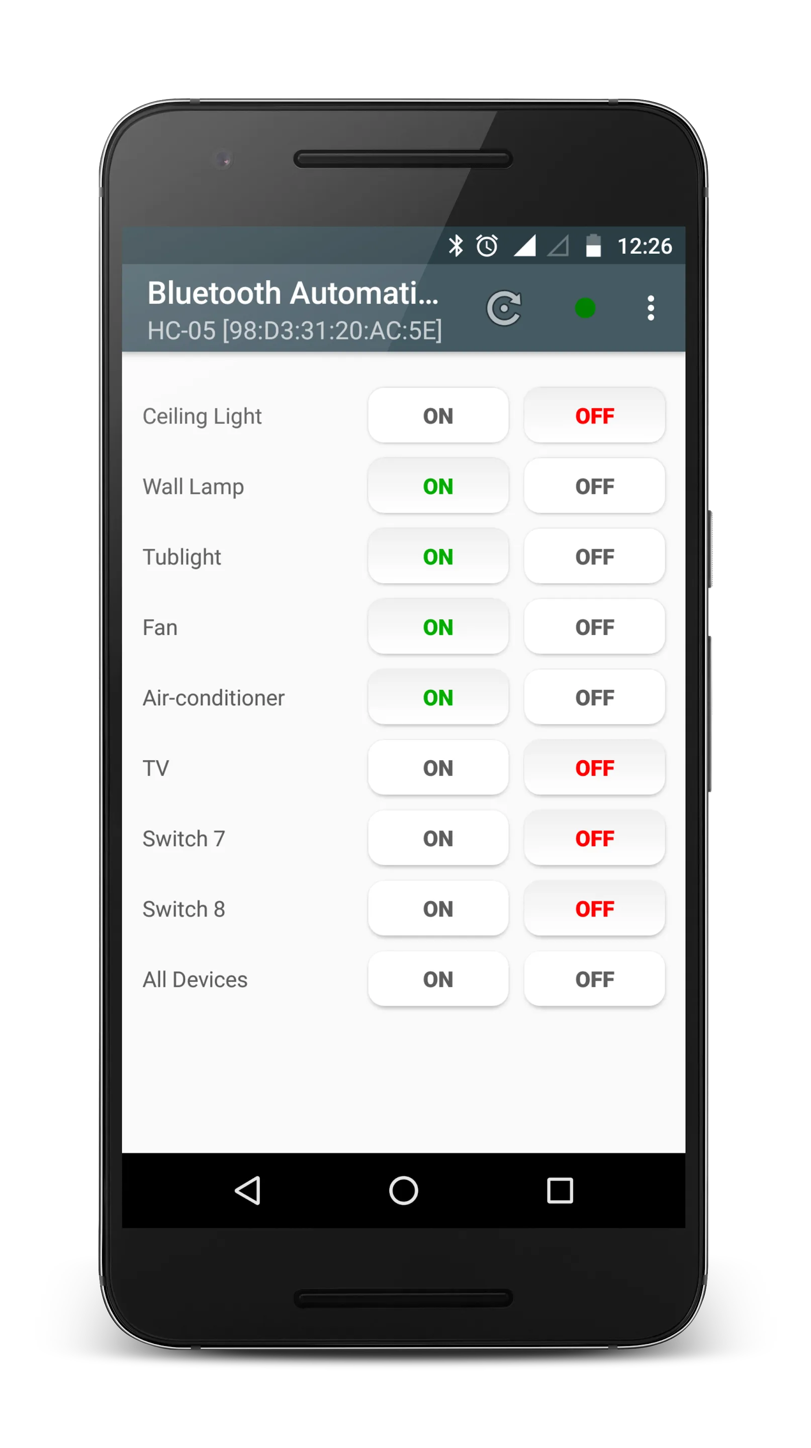 Bluetooth Automation HC-05 | Indus Appstore | Screenshot