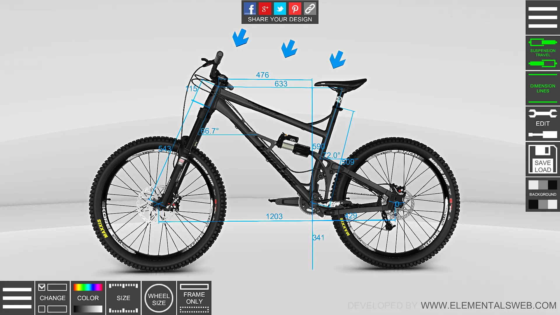 Bike 3D Configurator | Indus Appstore | Screenshot