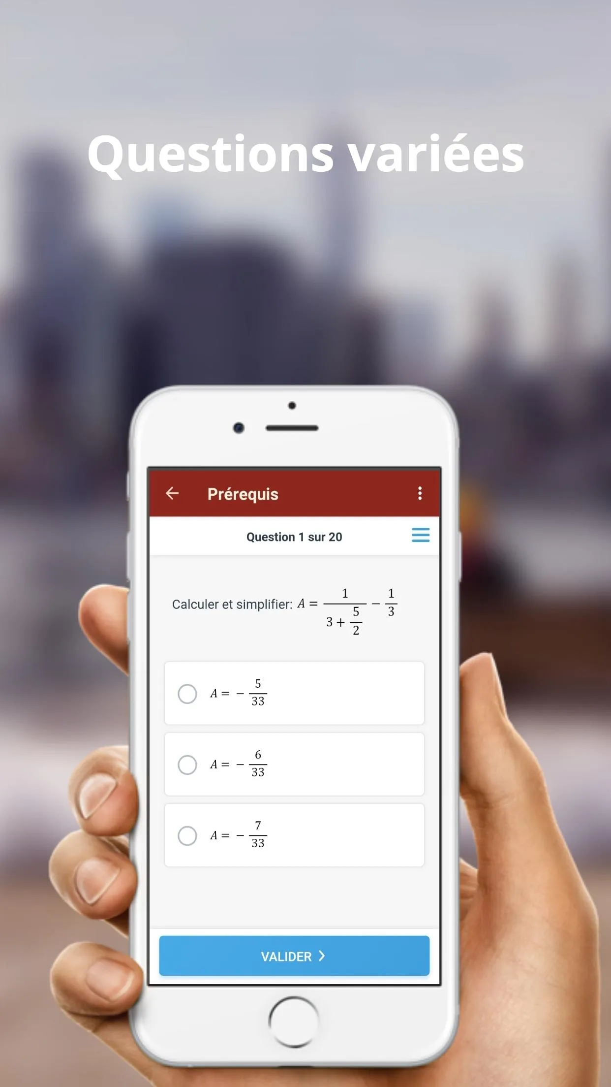 Maths Tronc Commun BIOF | Indus Appstore | Screenshot