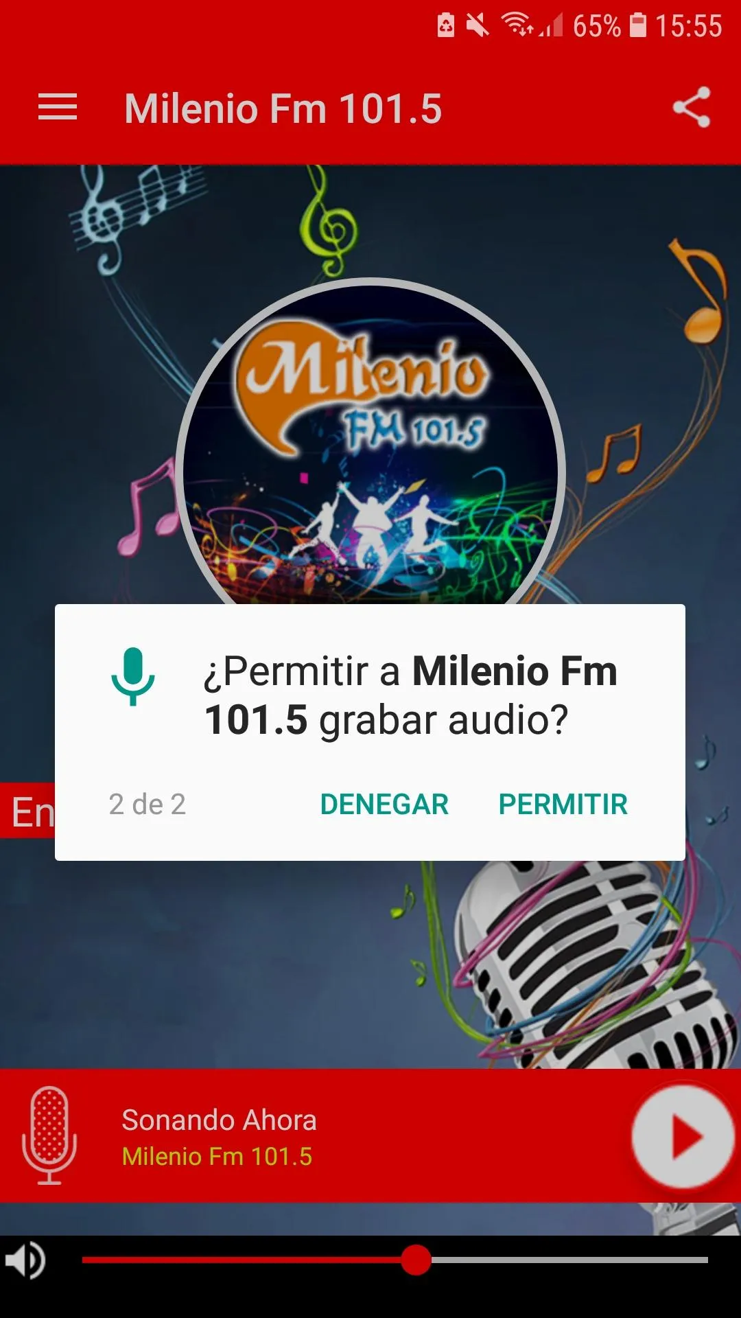 Milenio Fm 101.5 | Indus Appstore | Screenshot