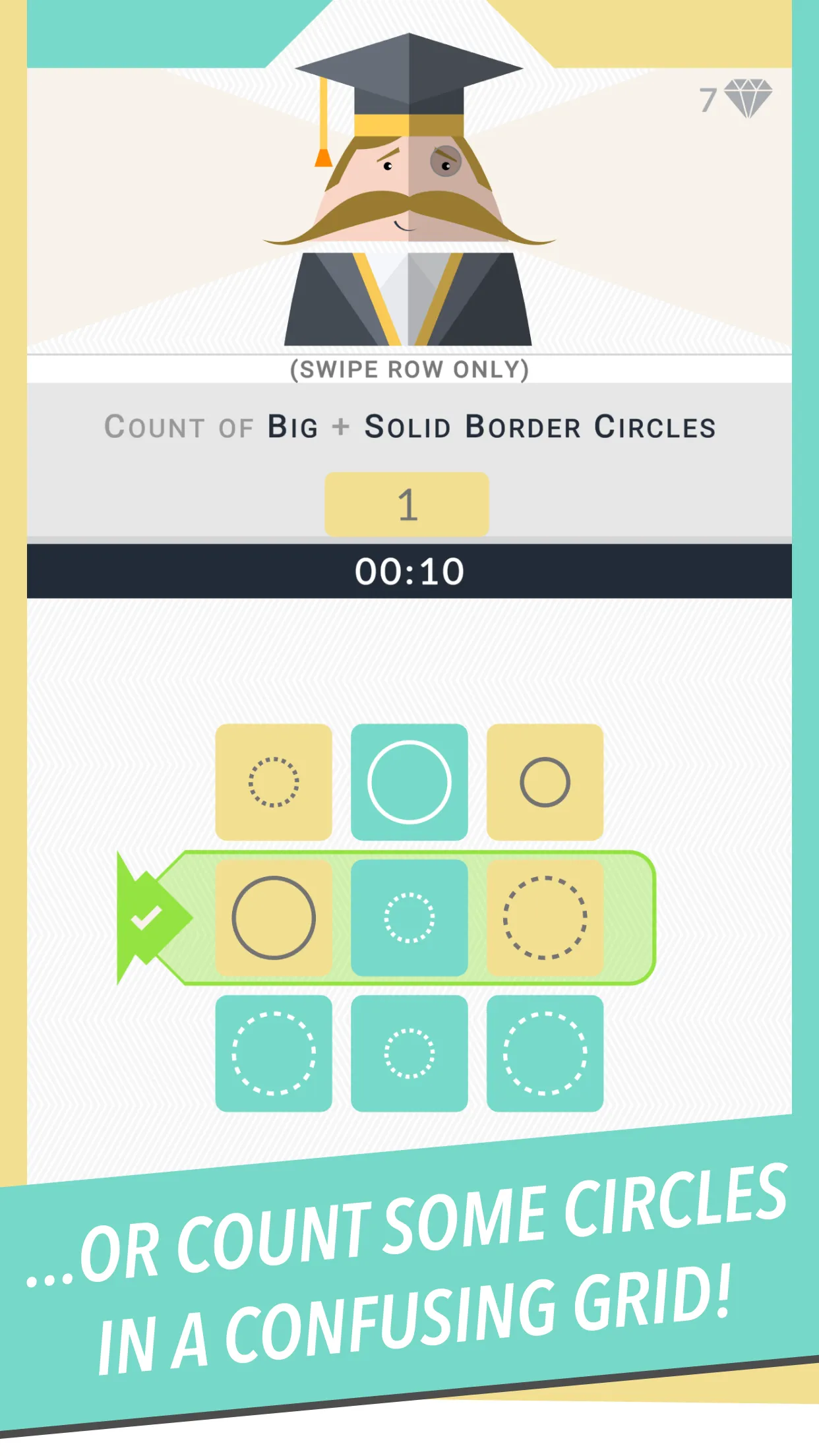 Mr. Mustachio : Grid Search | Indus Appstore | Screenshot