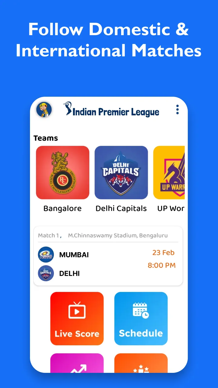 Live Cricket TV HD-Live Score | Indus Appstore | Screenshot