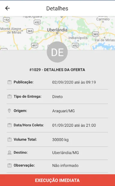 Quero Carga | Indus Appstore | Screenshot