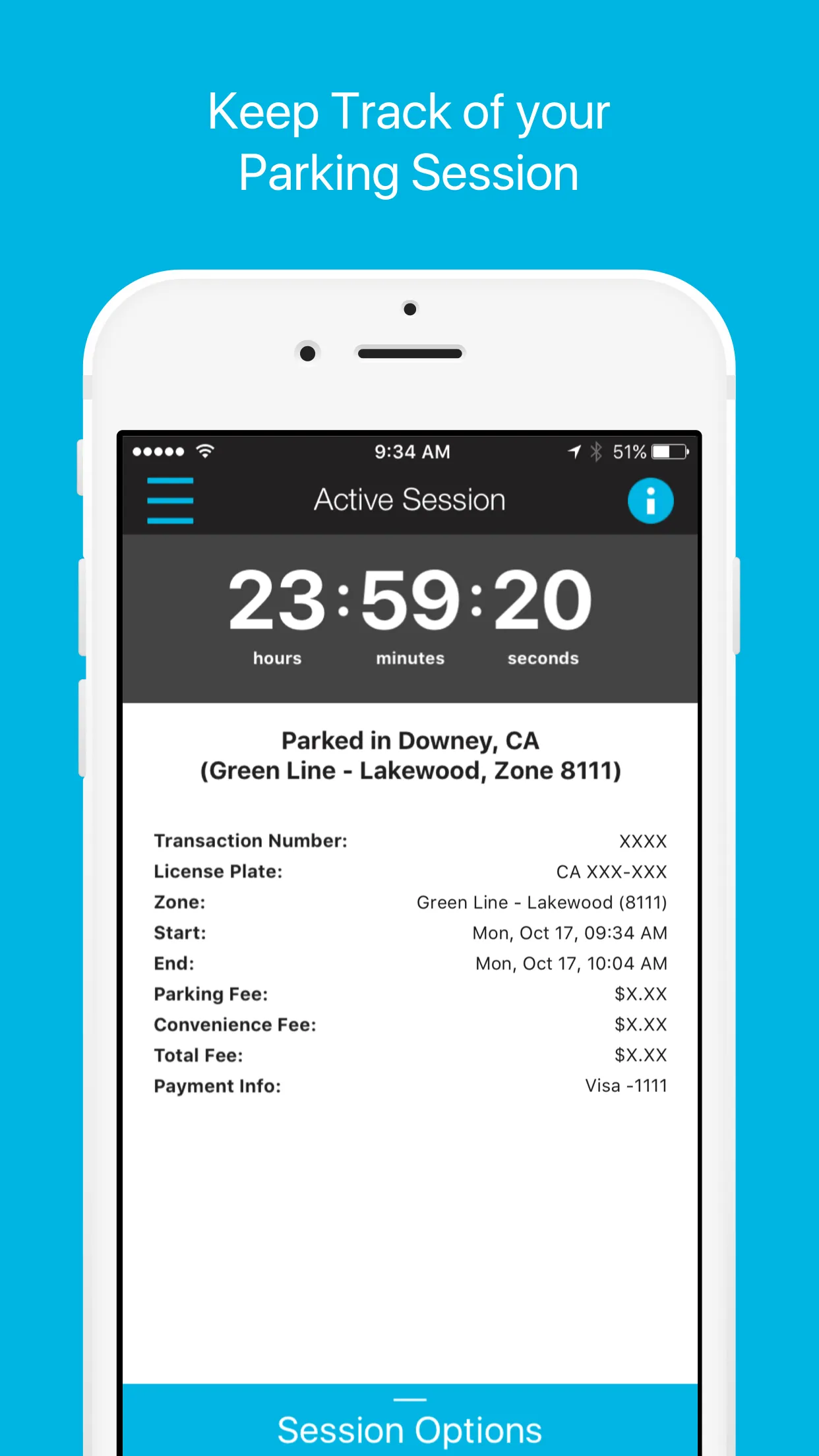 MetroParking | Indus Appstore | Screenshot