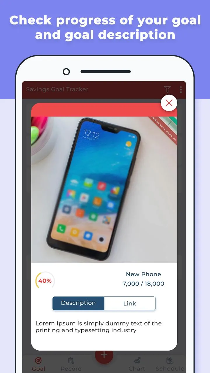 SaveMoney : Savings Goal Track | Indus Appstore | Screenshot