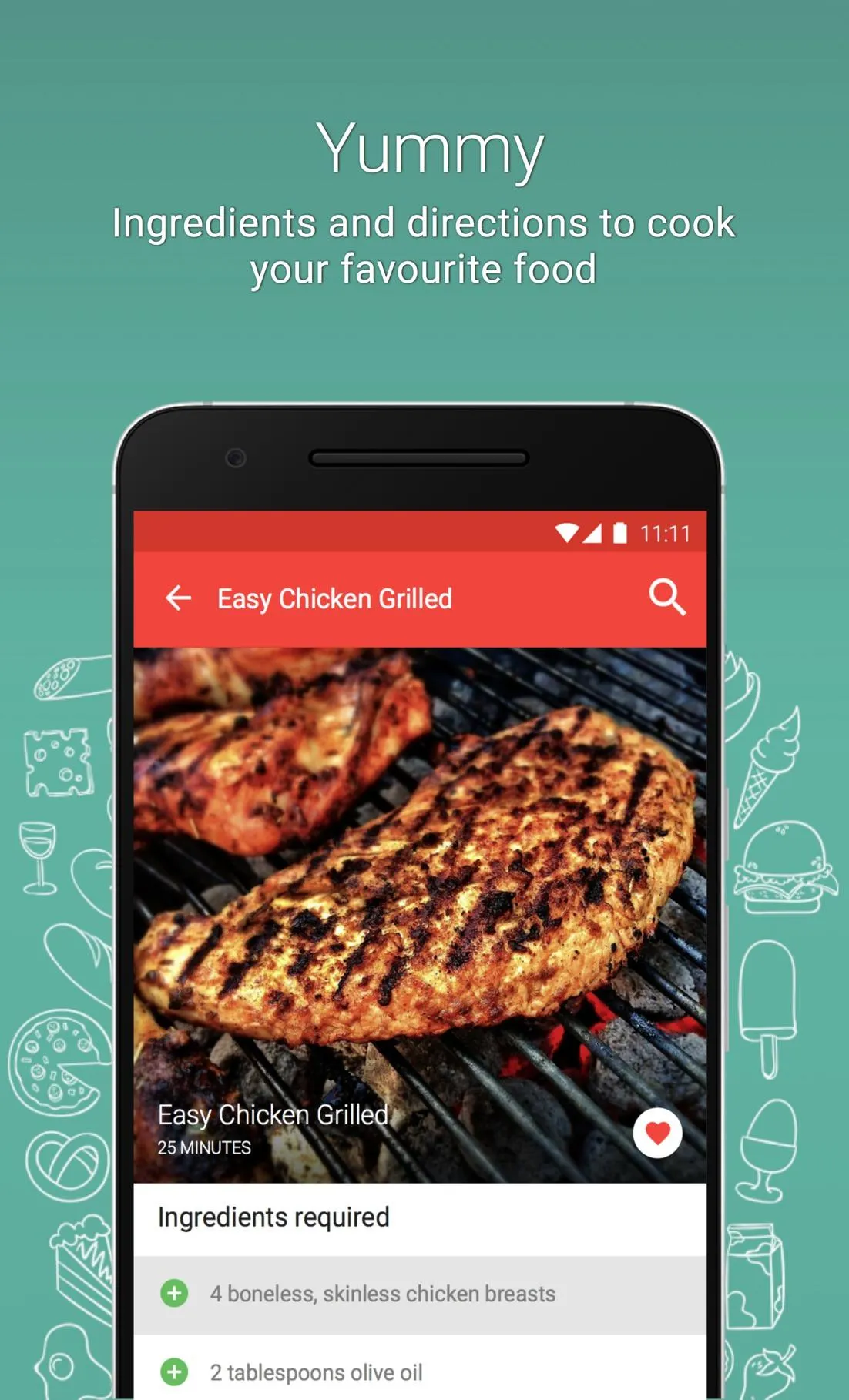 Dinner Recipes & Meal Planner | Indus Appstore | Screenshot